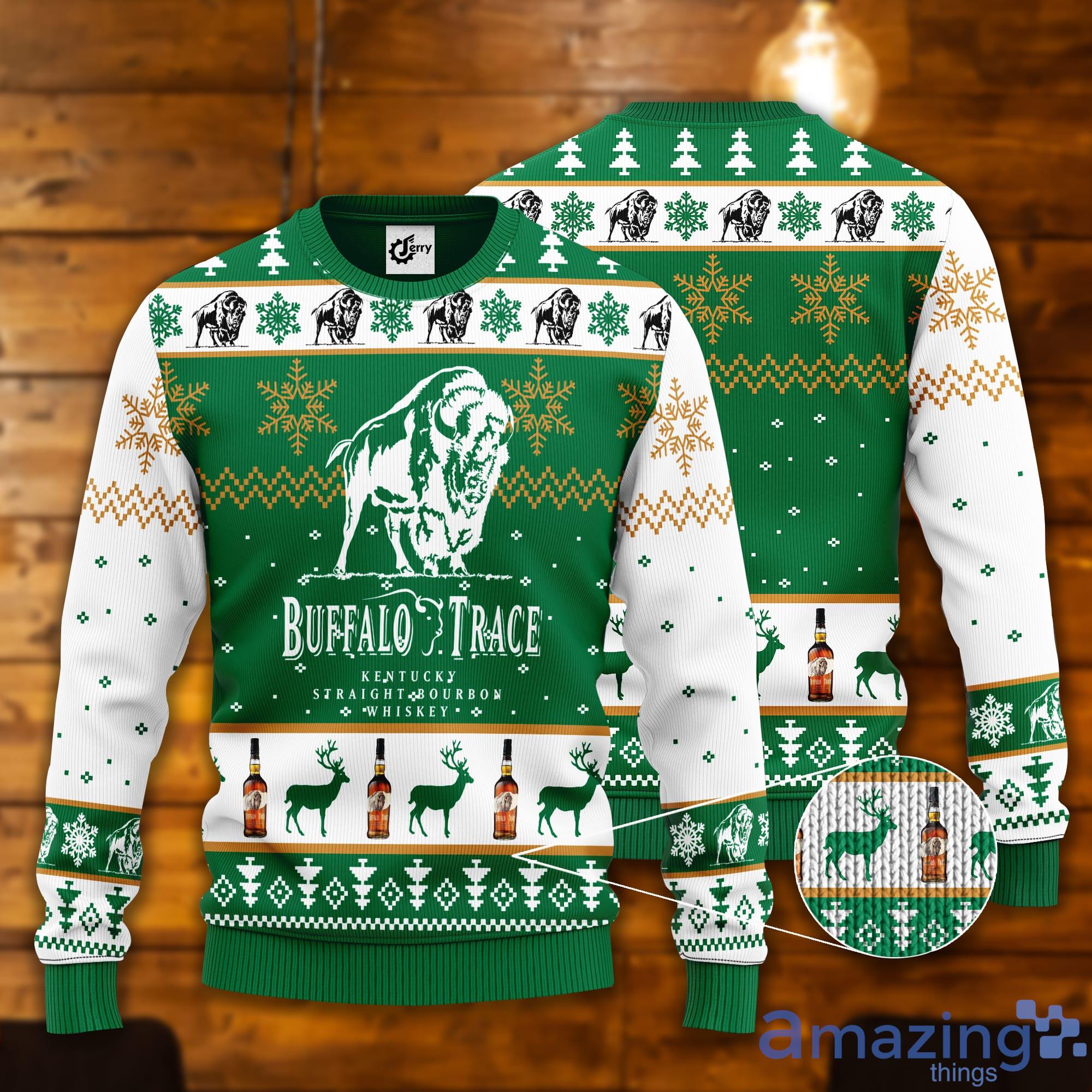buffalo trace christmas sweater