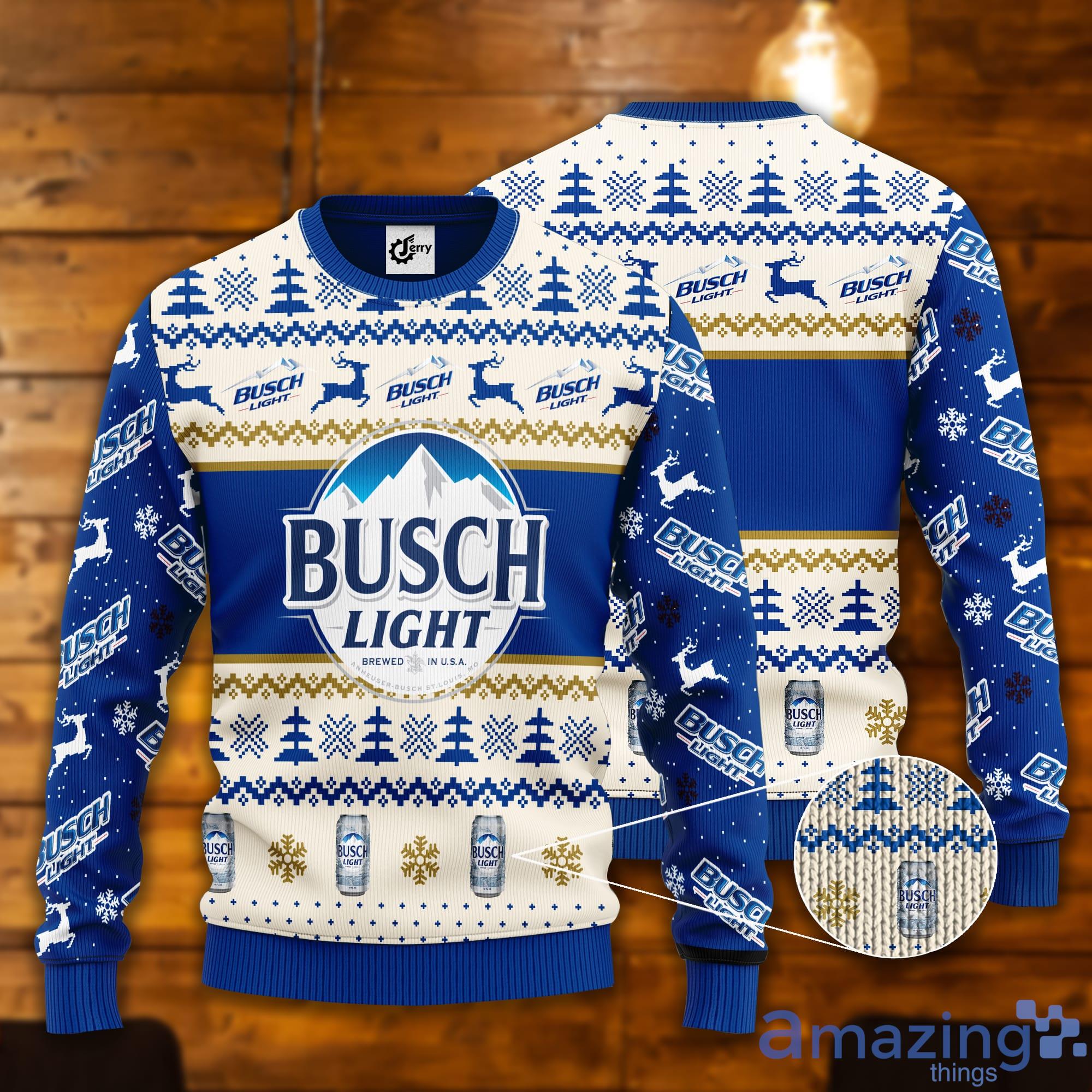 Busch Light Ugly Christmas Sweater Product Photo 1