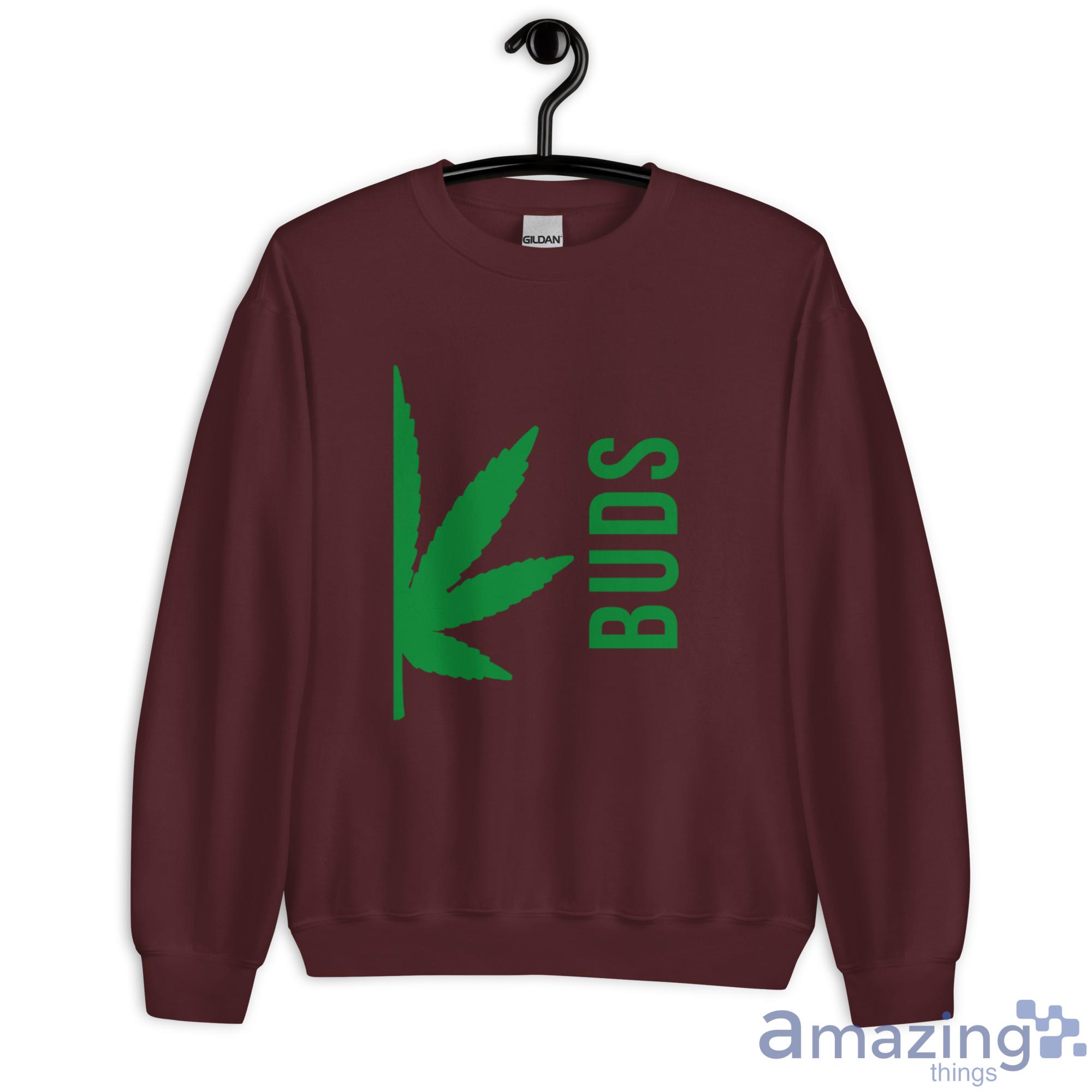 Busd Weed Leaf Couple Shirt image Busd Weed Leaf Couple Shirt - Unisex Heavy Blend Crewneck Sweatshirt-1