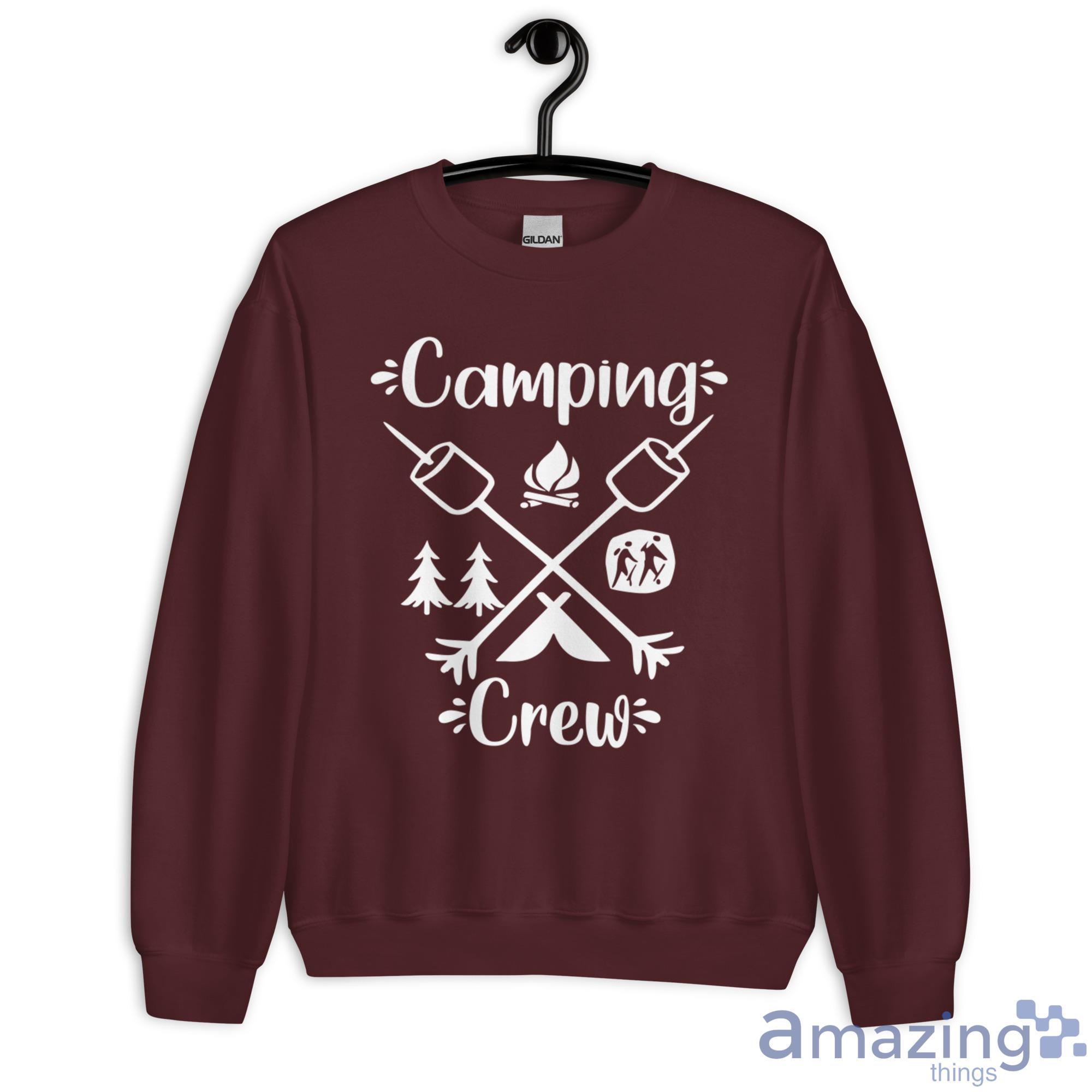 Camping Crew Shirt image Camping Crew Shirt - Unisex Heavy Blend Crewneck Sweatshirt-1