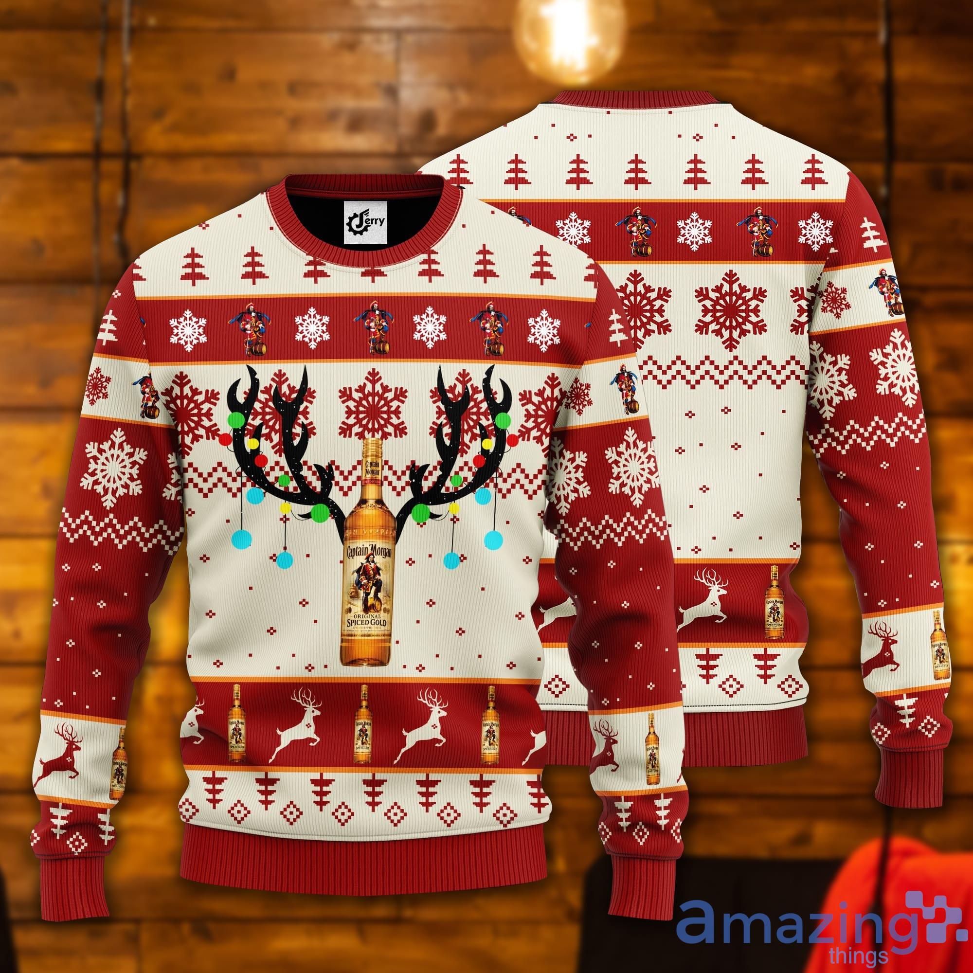 Tampa Bay Buccaneers Christmas Reindeer Pattern Ugly Sweater For Men Women  - Banantees