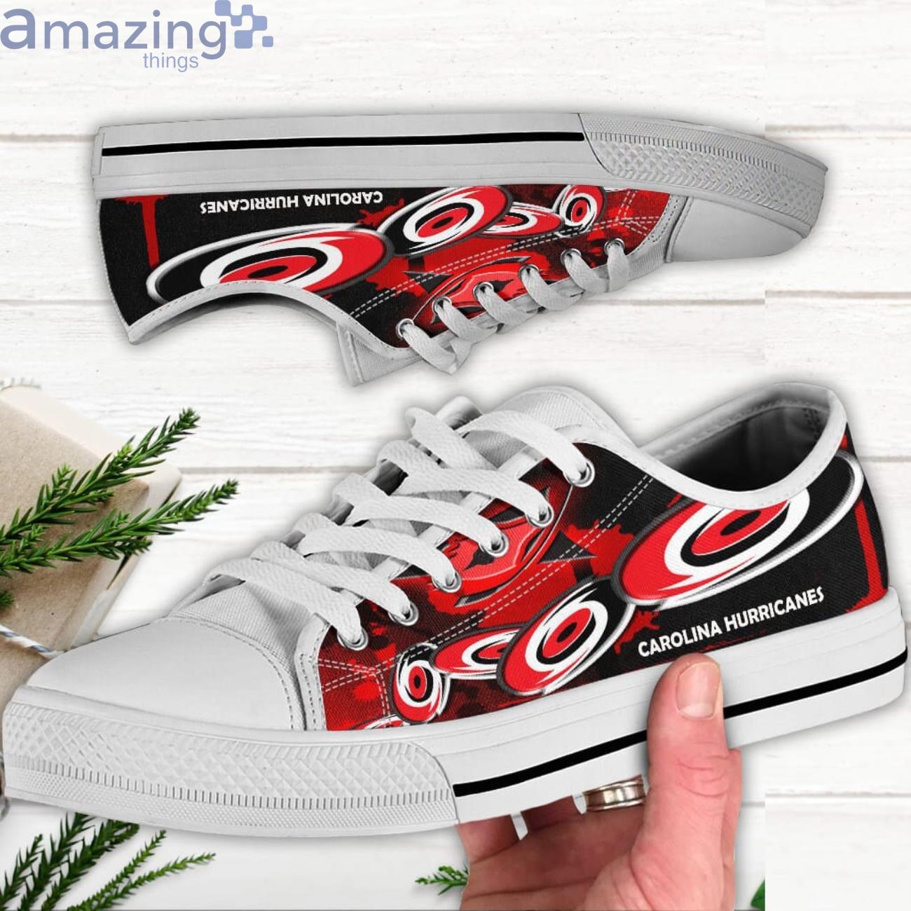 Carolina Hurricanes Shoes Carolina Hurricanes Lover Low Top Canvas Shoes Product Photo 1 Carolina Hurricanes Shoes Carolina Hurricanes Lover Low Top Canvas Shoes Product Photo 1