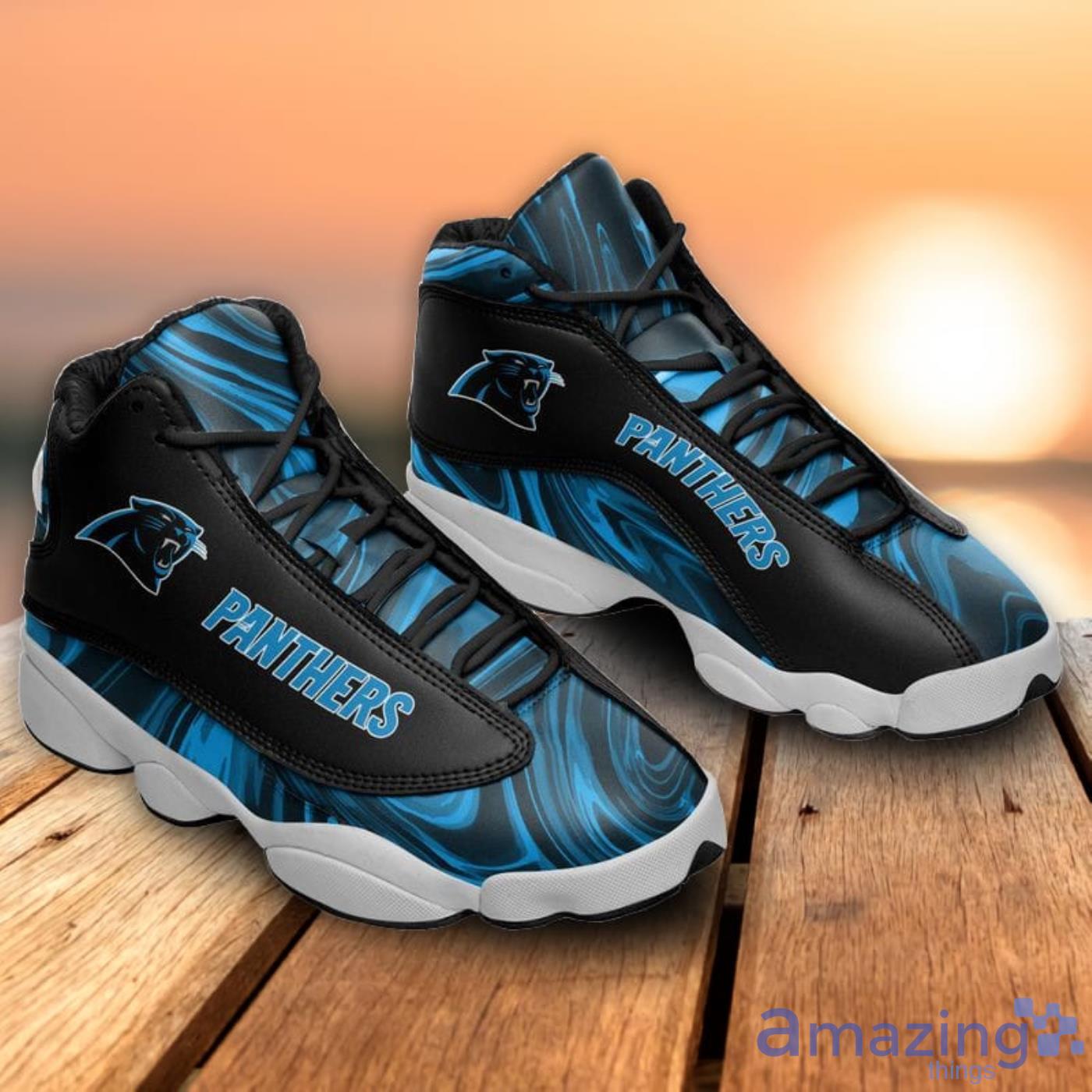 Carolina panther jordans top shoes