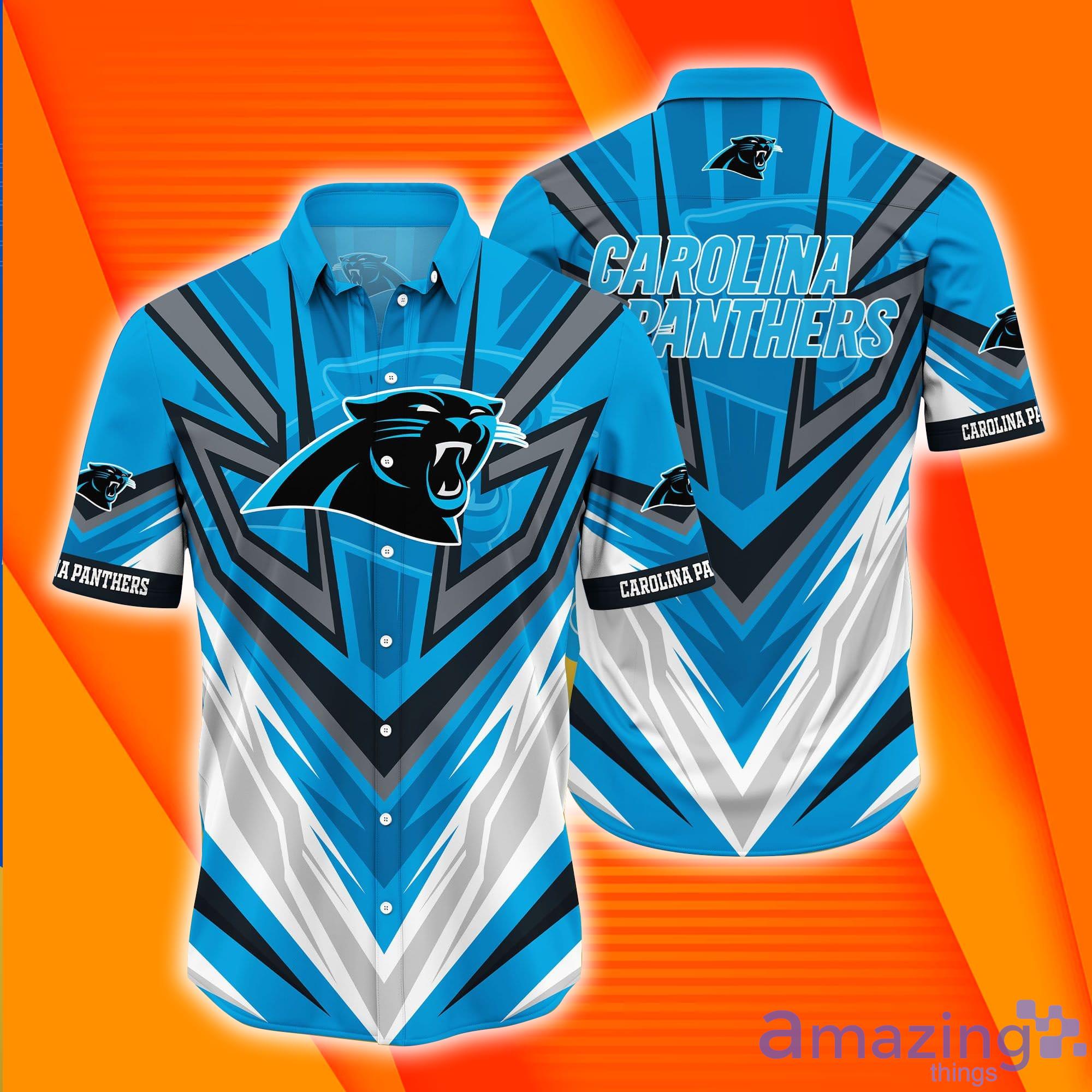 Carolina Panthers NFL All Over Print Hawaiian Shirt Product Photo 1 Carolina Panthers NFL All Over Print Hawaiian Shirt Product Photo 1