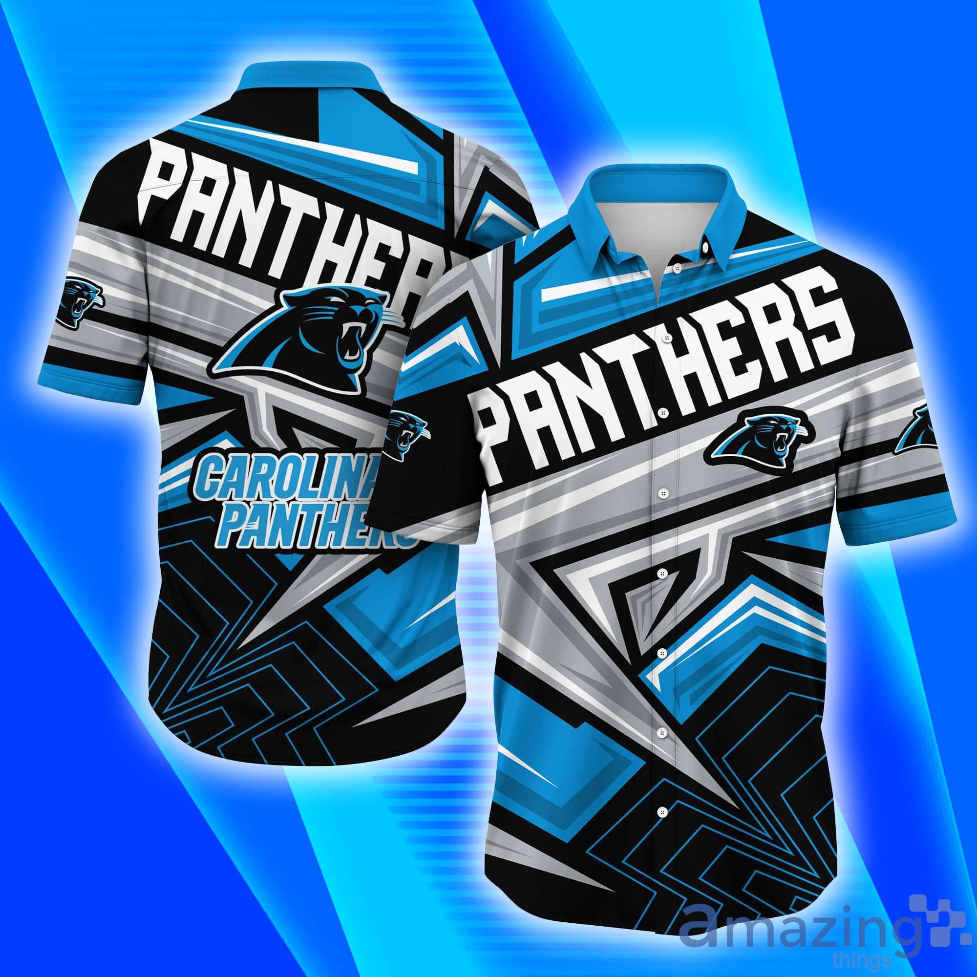 Carolina Panthers NFL Full Print Short Sleeves Hawaiian Shirt Product Photo 1 Carolina Panthers NFL Full Print Short Sleeves Hawaiian Shirt Product Photo 1