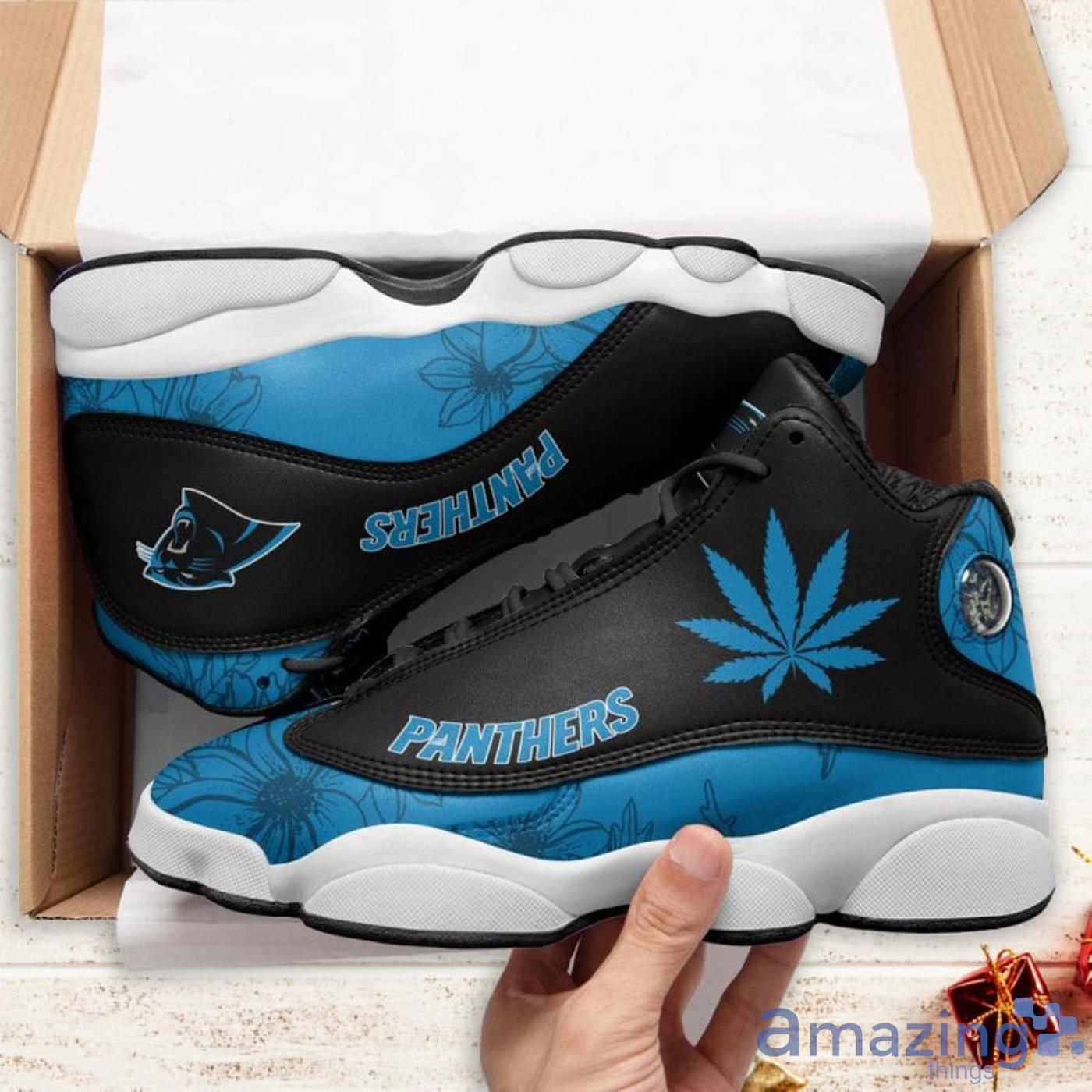 NFL Carolina Panthers Air Jordan 13 Sneaker For Men Women Custom Name