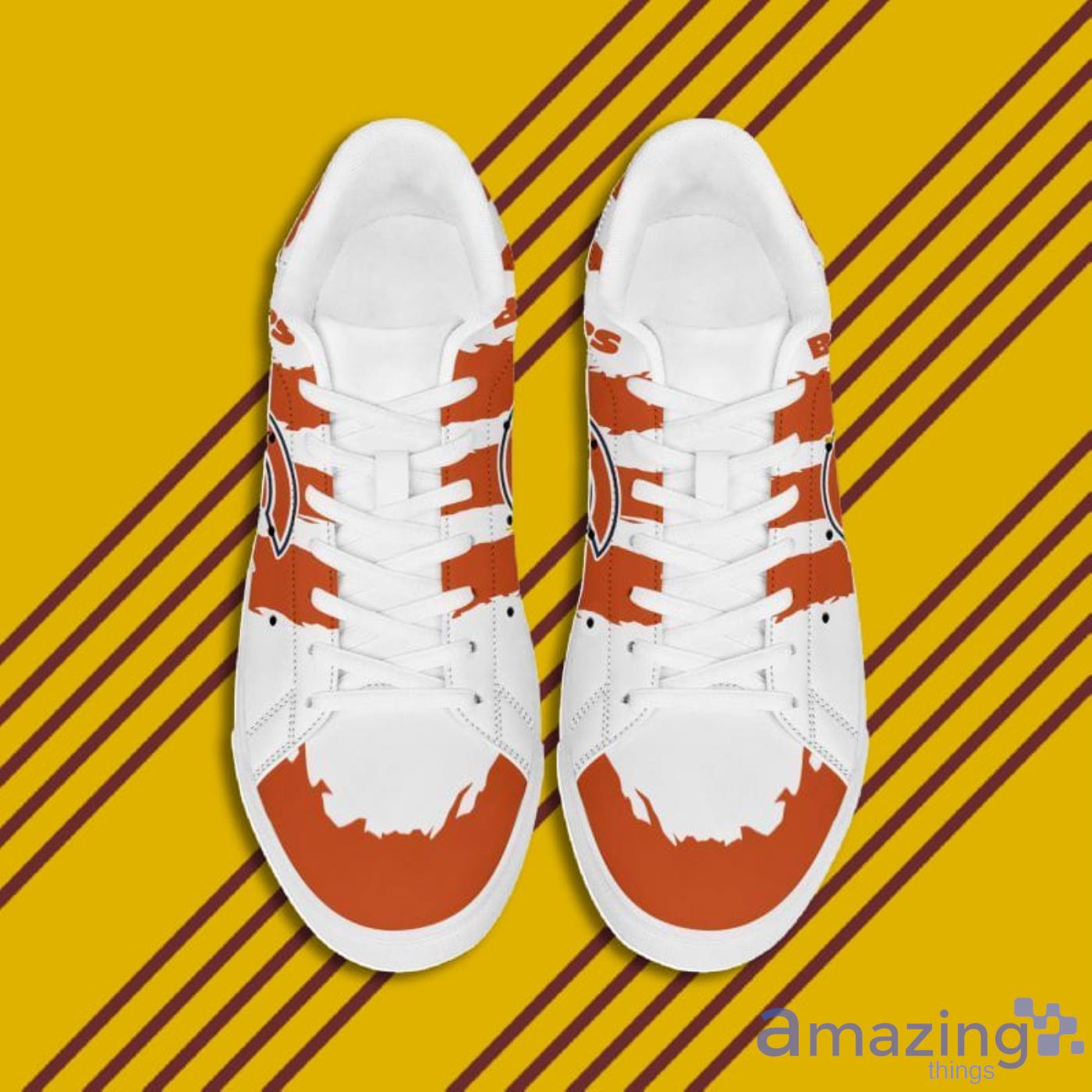 Chicago Bears NFL Black And White Skate Shoes image Chicago Bears NFL Black And White Skate Shoes Product Photo 4