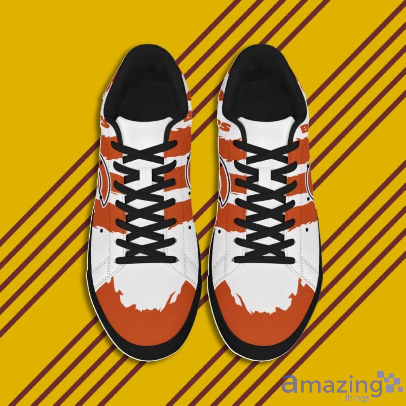 Chicago Bears NFL Black And White Skate Shoes image Chicago Bears NFL Black And White Skate Shoes Product Photo 7