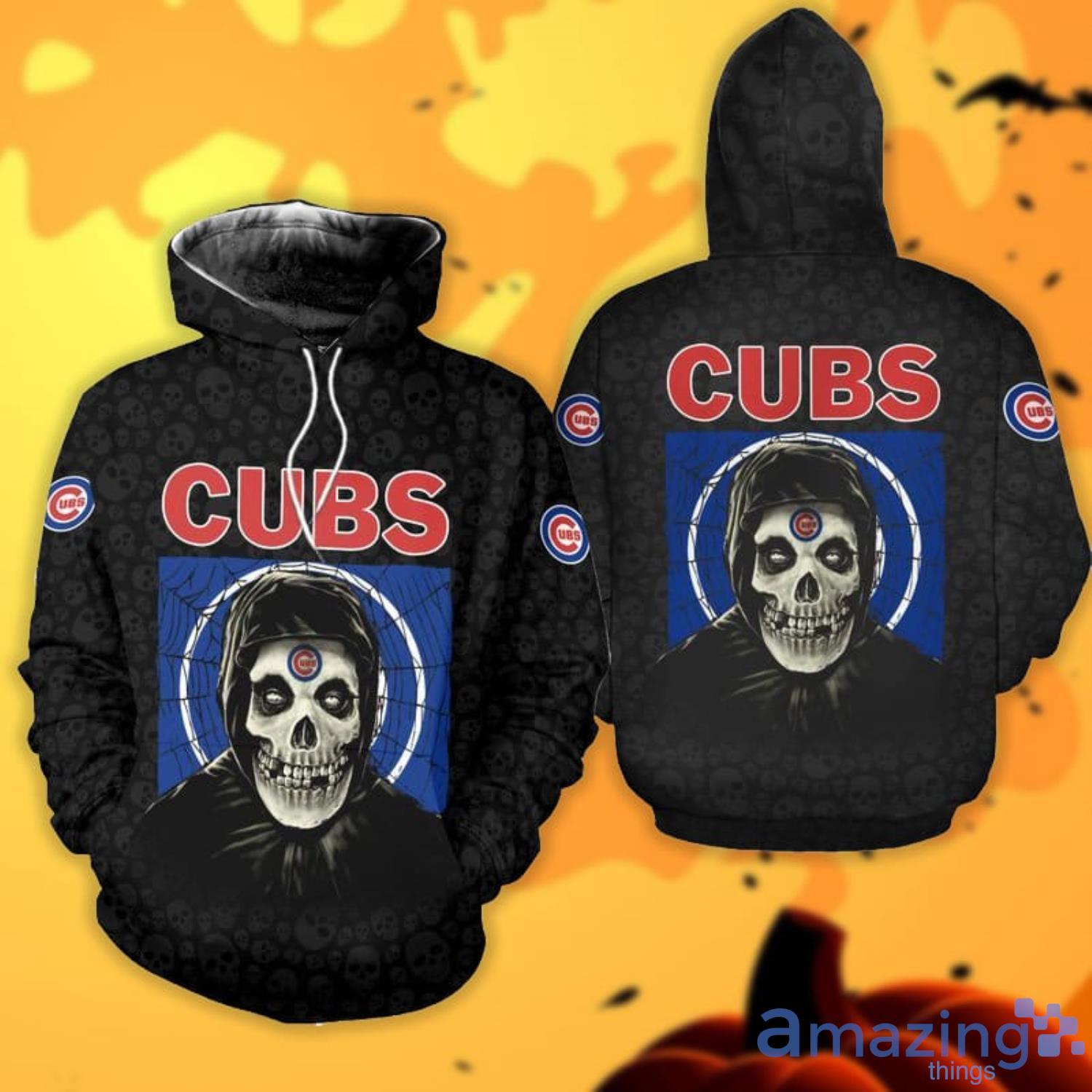 Chicago Cubs Halloween Misfit 3D All Over Printed Shirts Product Photo 1