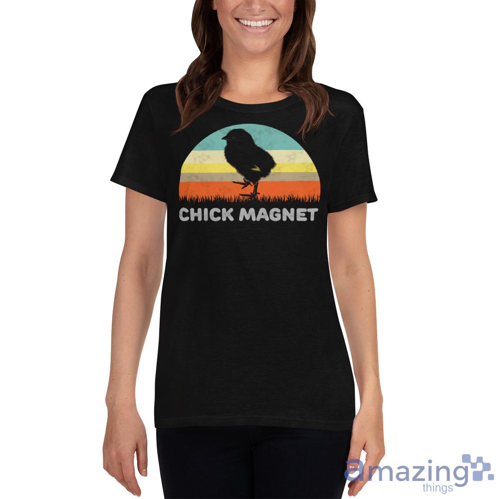 Chick Magnet Shirt image Chick Magnet Shirt - Ladies Heavy Cotton Short Sleeve T-Shirt
