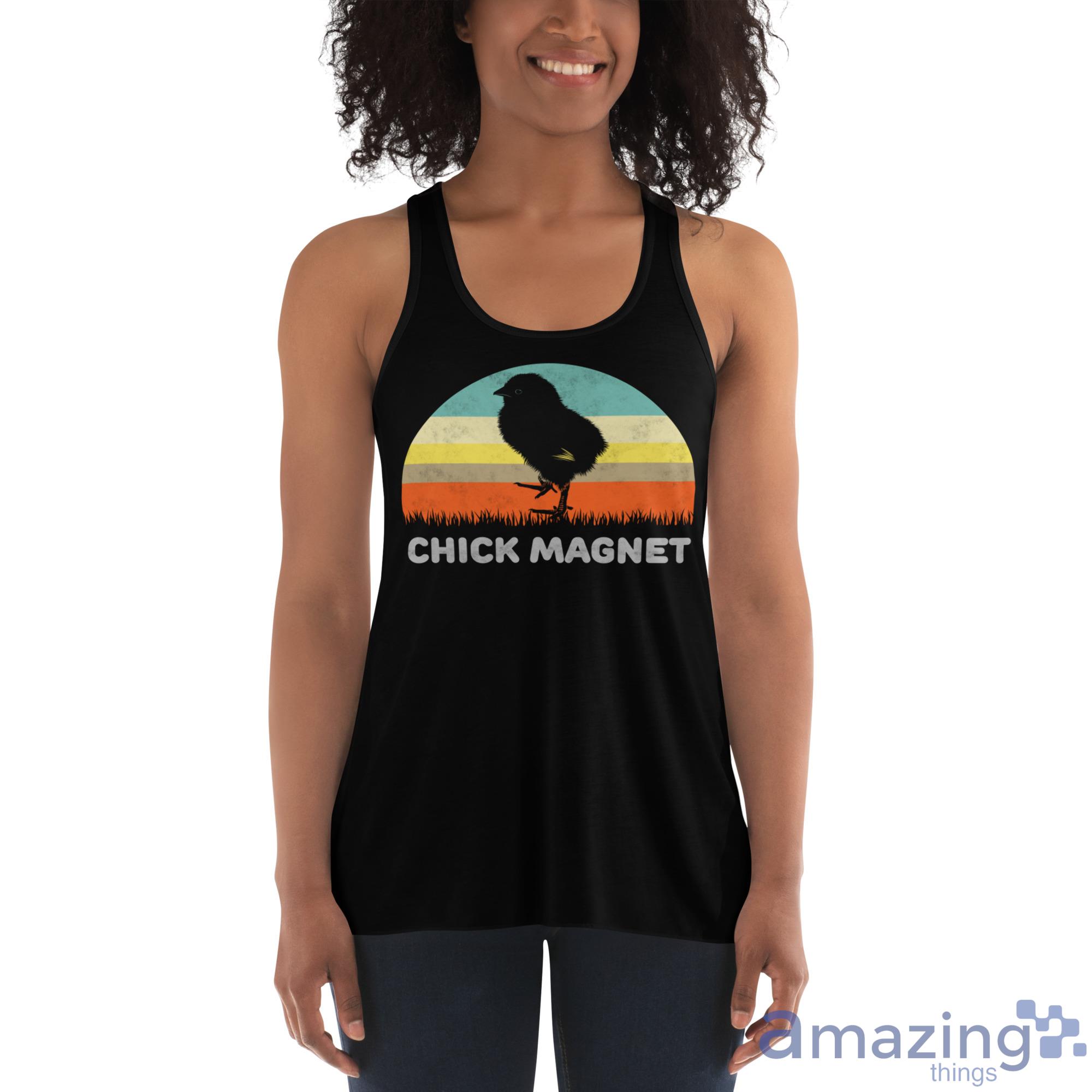 Chick Magnet Shirt image Chick Magnet Shirt - Womens Flowy Racerback Tank
