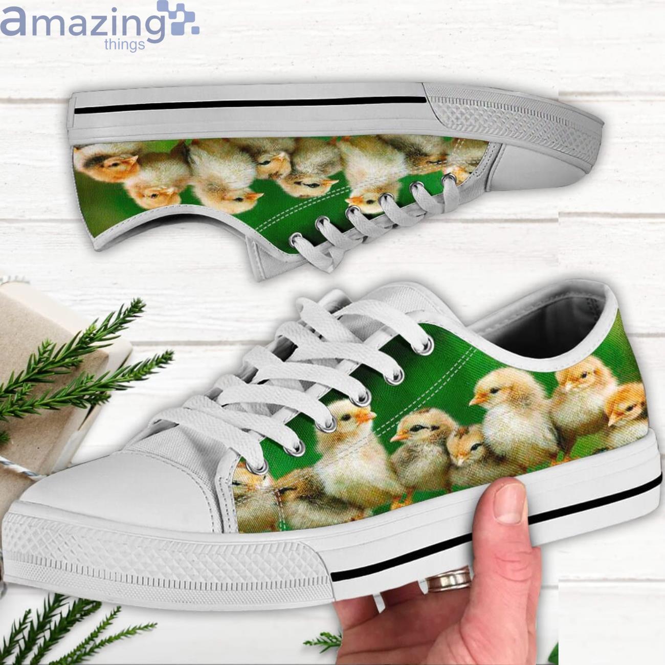 Chickens Shoes Chickens Lover Low Top Canvas Shoes Product Photo 1 Chickens Shoes Chickens Lover Low Top Canvas Shoes Product Photo 1