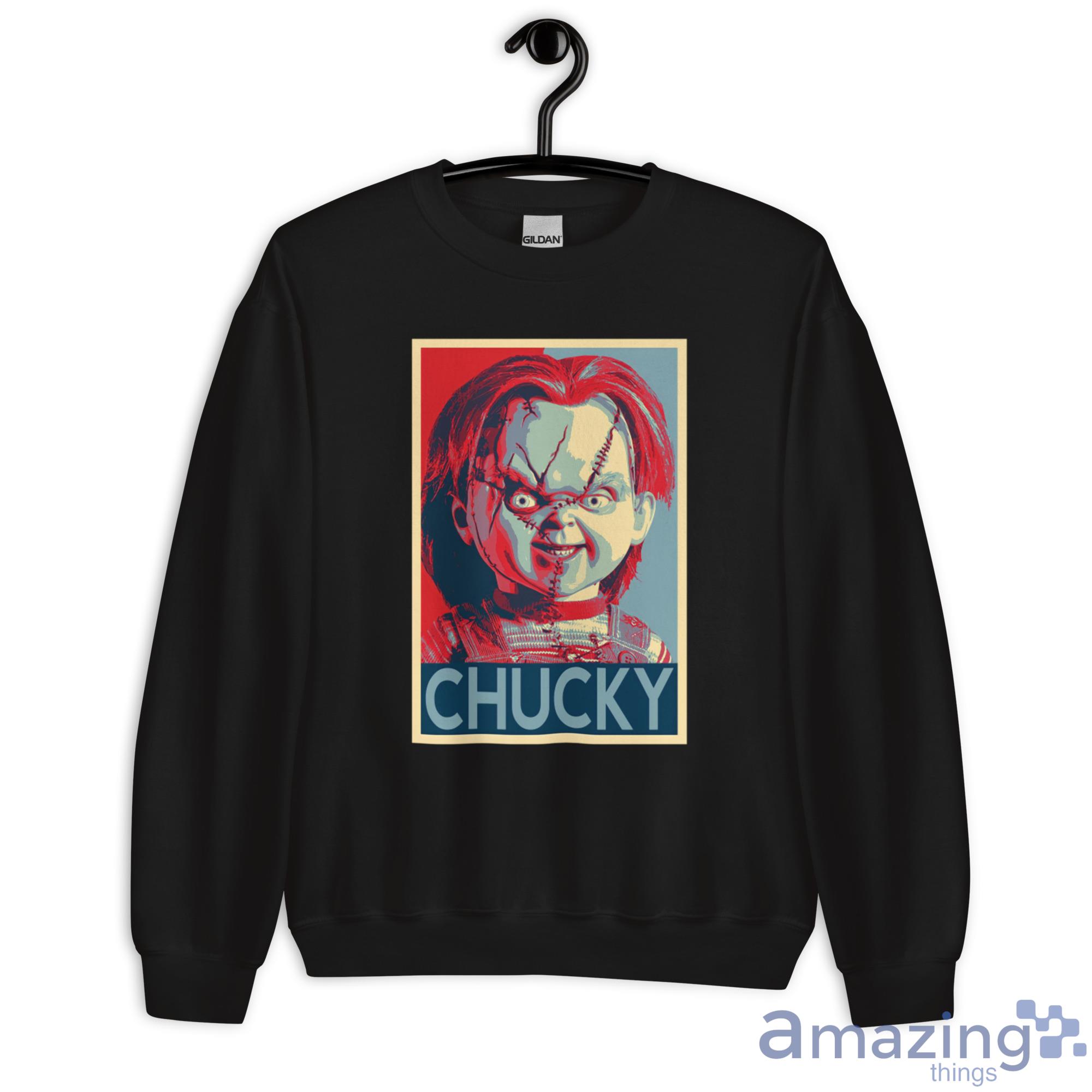 Chucky Horror Character Halloween Shirt image Chucky Horror Character Halloween Shirt - Unisex Heavy Blend Crewneck Sweatshirt