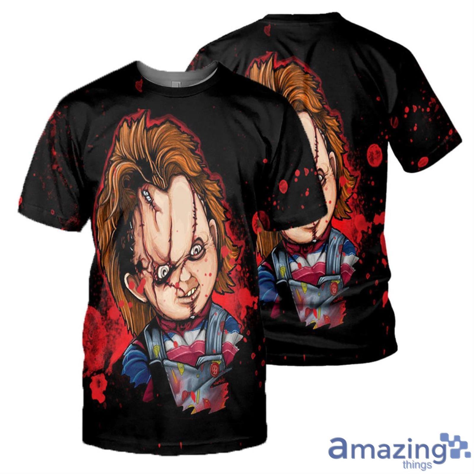 Chucky Skiller Halloween Gift 3D All Over Printed Shirts image Chucky Skiller Halloween Gift 3D All Over Printed Shirts Product Photo 3