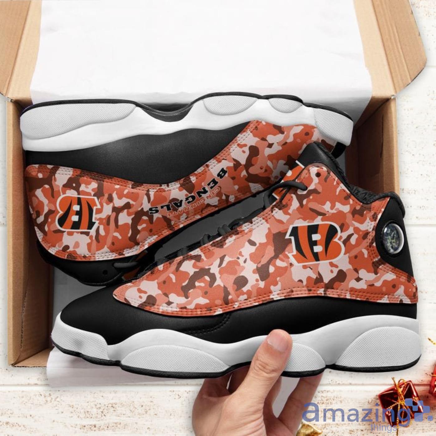 Cincinnati Bengals Pattern Camo Limited Edition Air Jordan 11 For