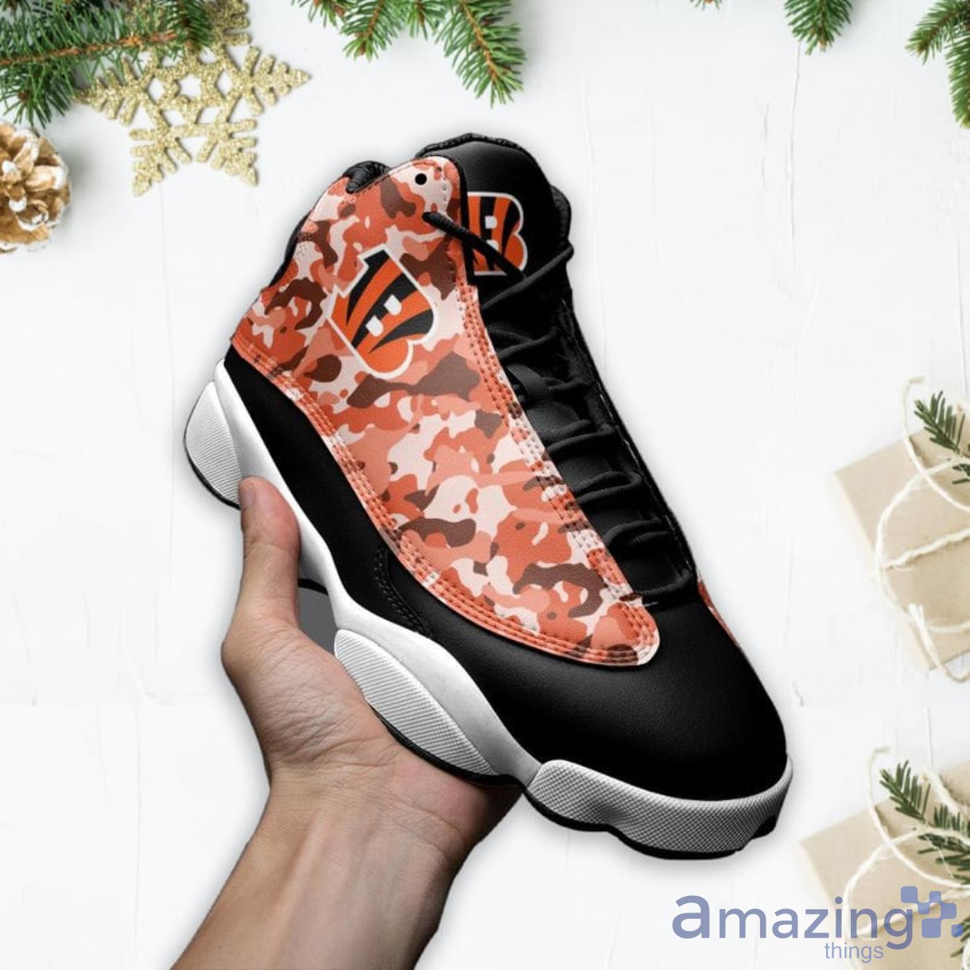 Cincinnati Bengals Skull Pattern Style Sneaker Air Jordan 11 Shoes