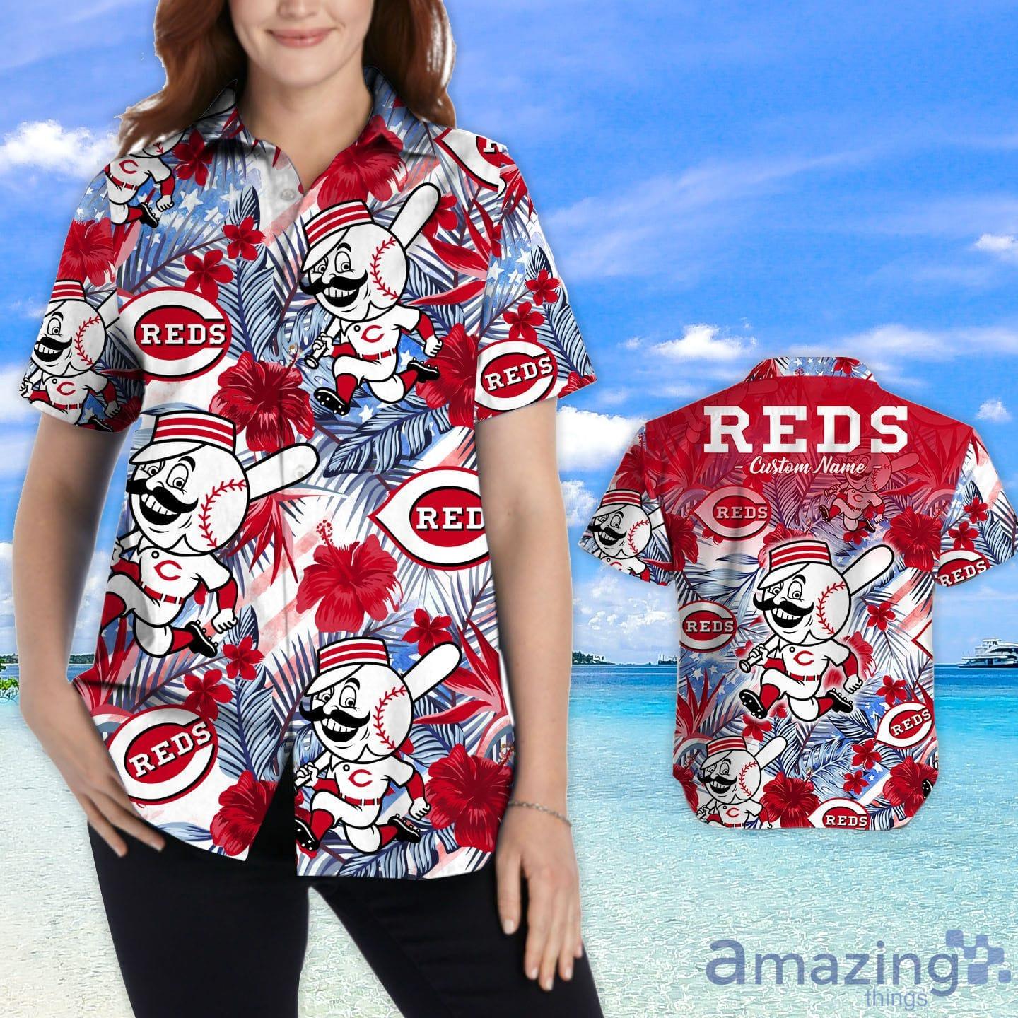 Cincinnati Reds 12'' x 16'' Personalized Team Jersey Print