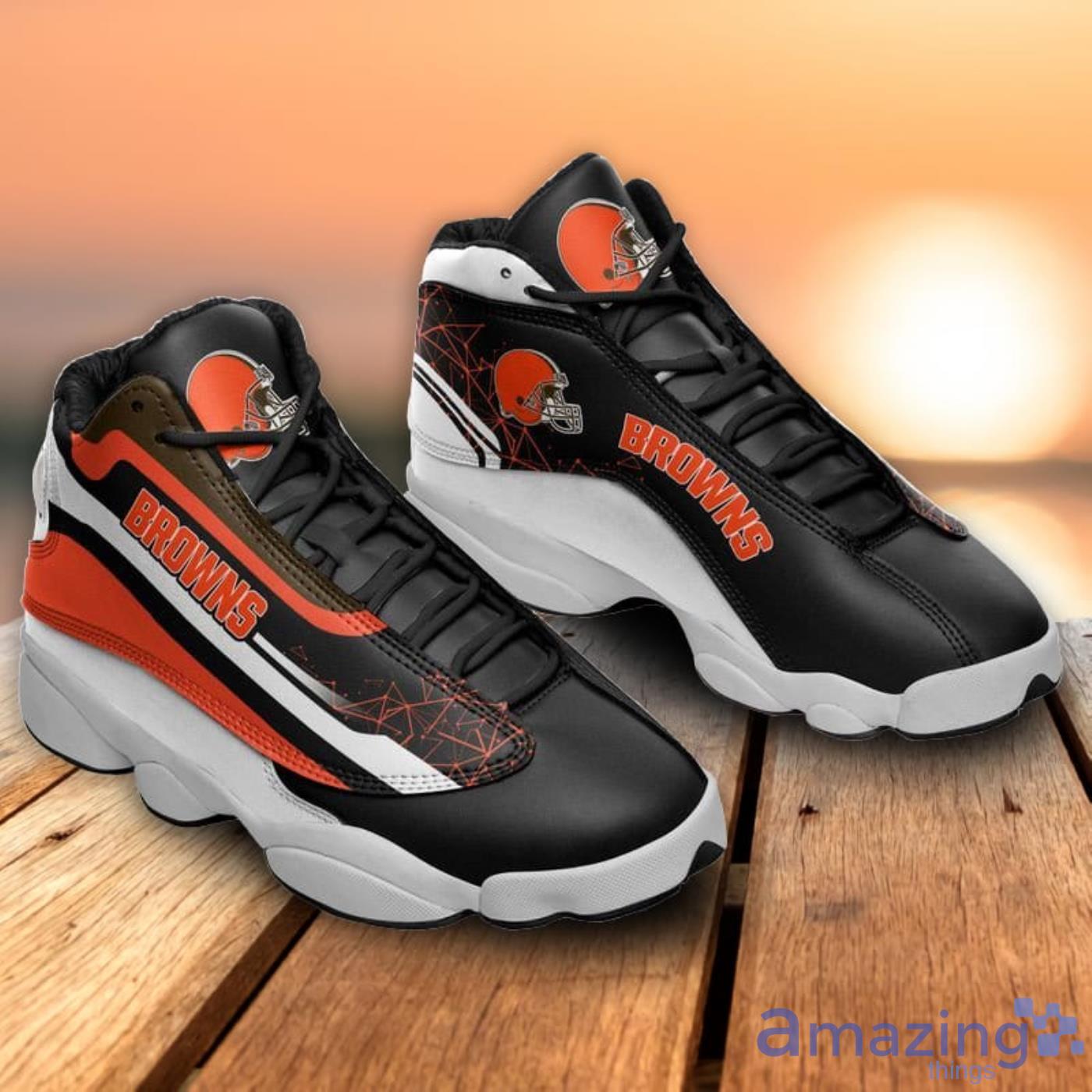 Cleveland Browns Air Jordan 13 Shoes