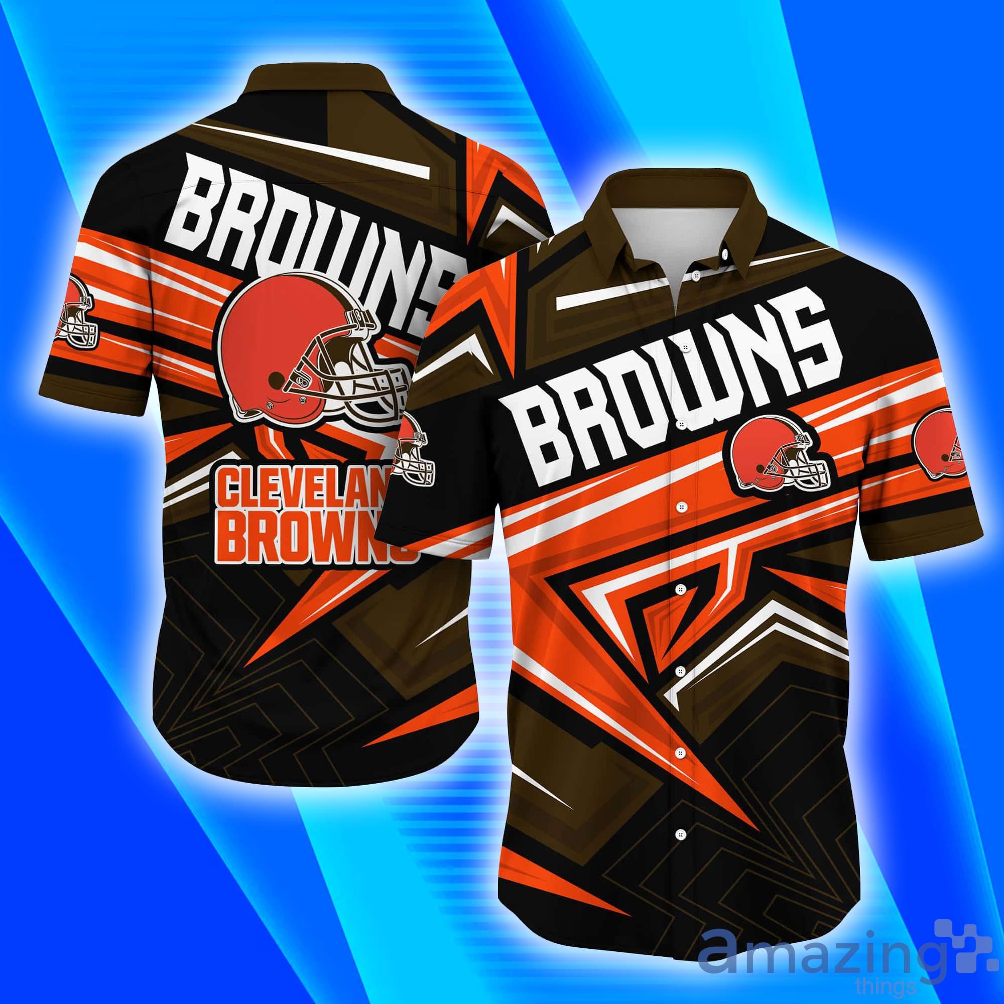 Cleveland Browns NFL Full Print Short Sleeves Hawaiian Shirt Product Photo 1