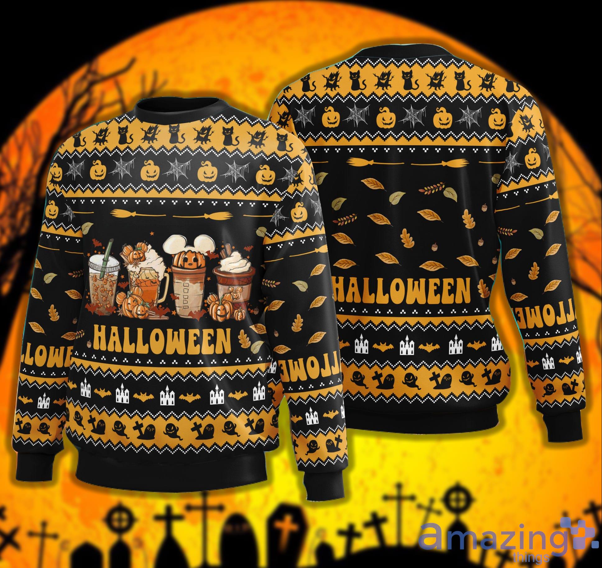 Coffee Pumpkin Fall Pumpkin Coffee Sweater Fall Pumpkin Halloween Sweater image Coffee Pumpkin Fall Pumpkin Coffee Sweater Fall Pumpkin Halloween Sweater Product Photo 2