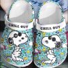 Cool Peanuts Snoopy Chill Out Clog Shoes