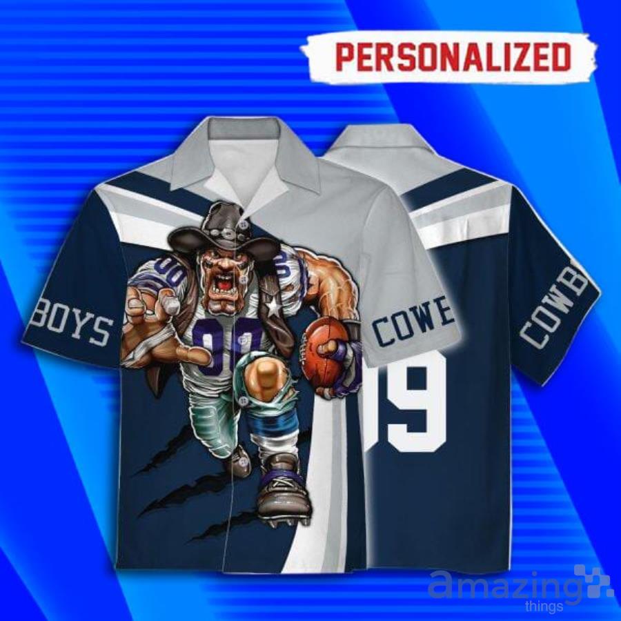 Buy the Boy's Blue Short Sleeve Dallas Cowboys Football Jersey