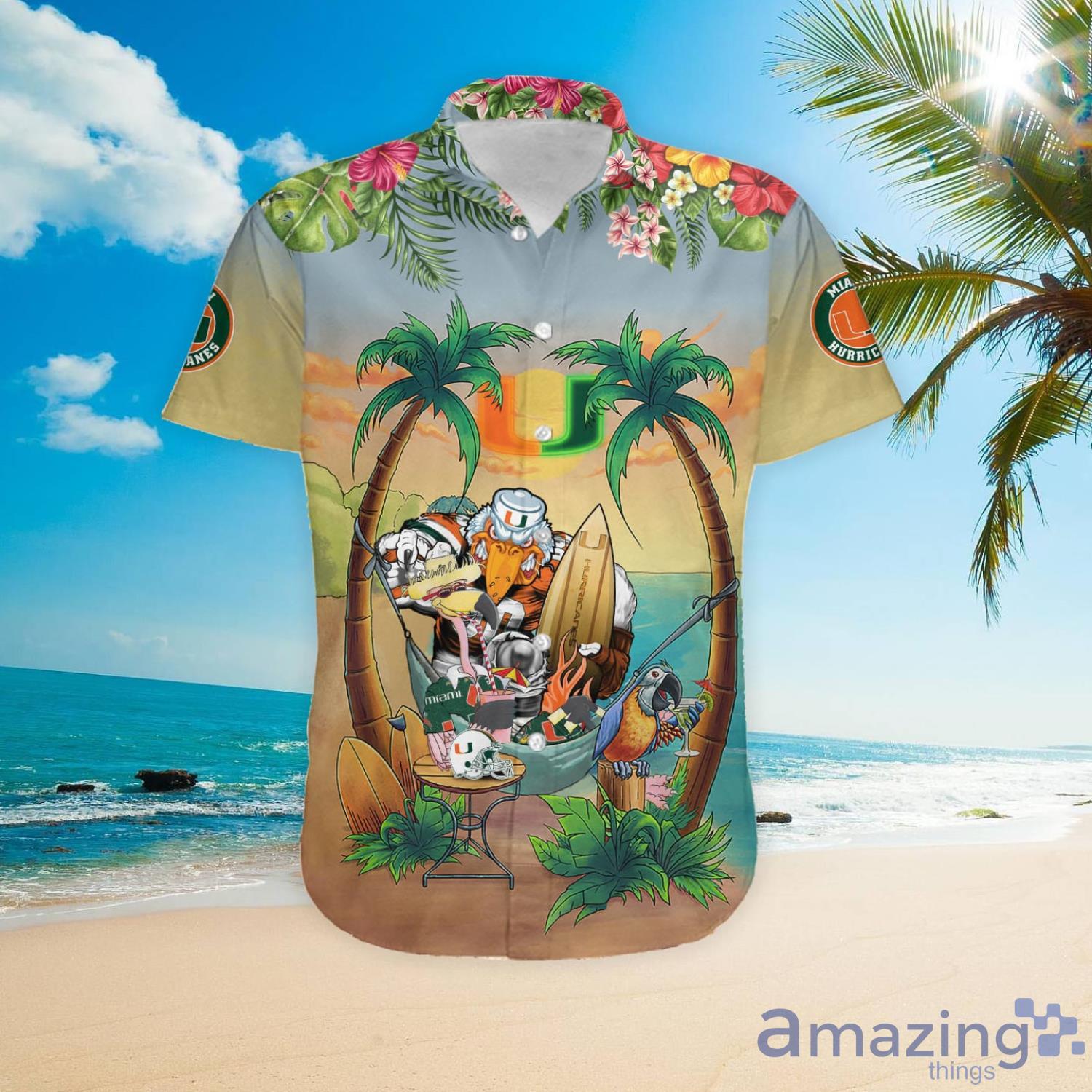 Miami Hurricanes Hawaiian Shirt