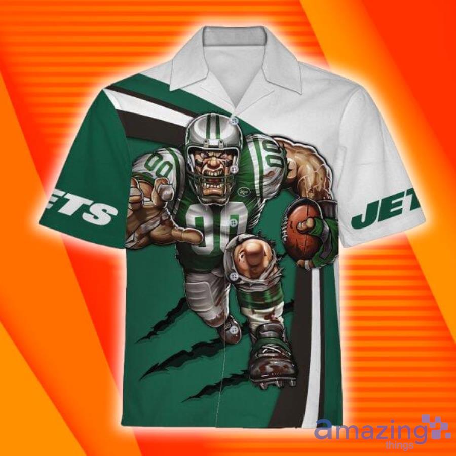 New York Jets Custom Name NFL Floral Hawaiian Shirt And Shorts Gift For Men  And Women Fans - Banantees