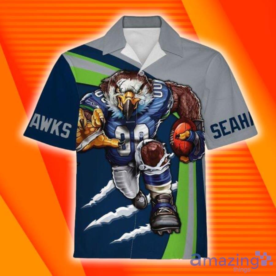 Seattle Seahawks Hawaiian Aloha Shirt For Sale • Bigfanshops