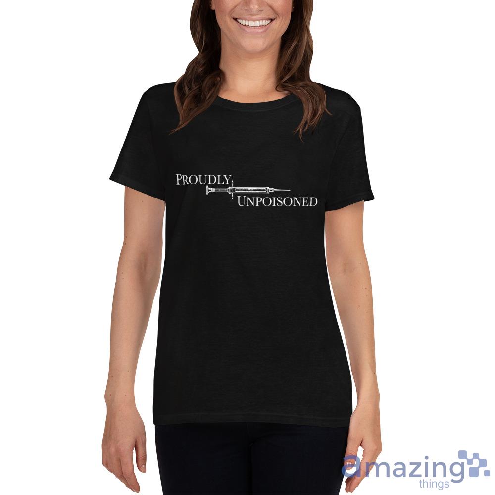Cylinder Proudly Unpoisoned Shirt image Cylinder Proudly Unpoisoned Shirt - Ladies Heavy Cotton Short Sleeve T-Shirt