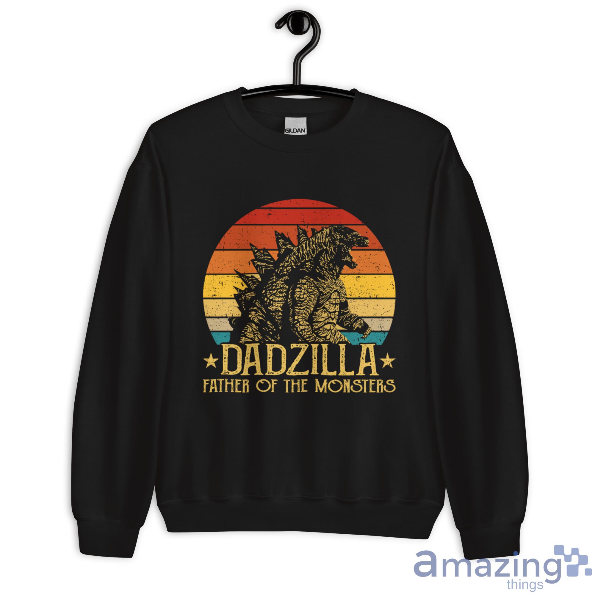 Dadzilla Fathe Of The Monsters Shirt image Dadzilla Fathe Of The Monsters Shirt - Unisex Heavy Blend Crewneck Sweatshirt