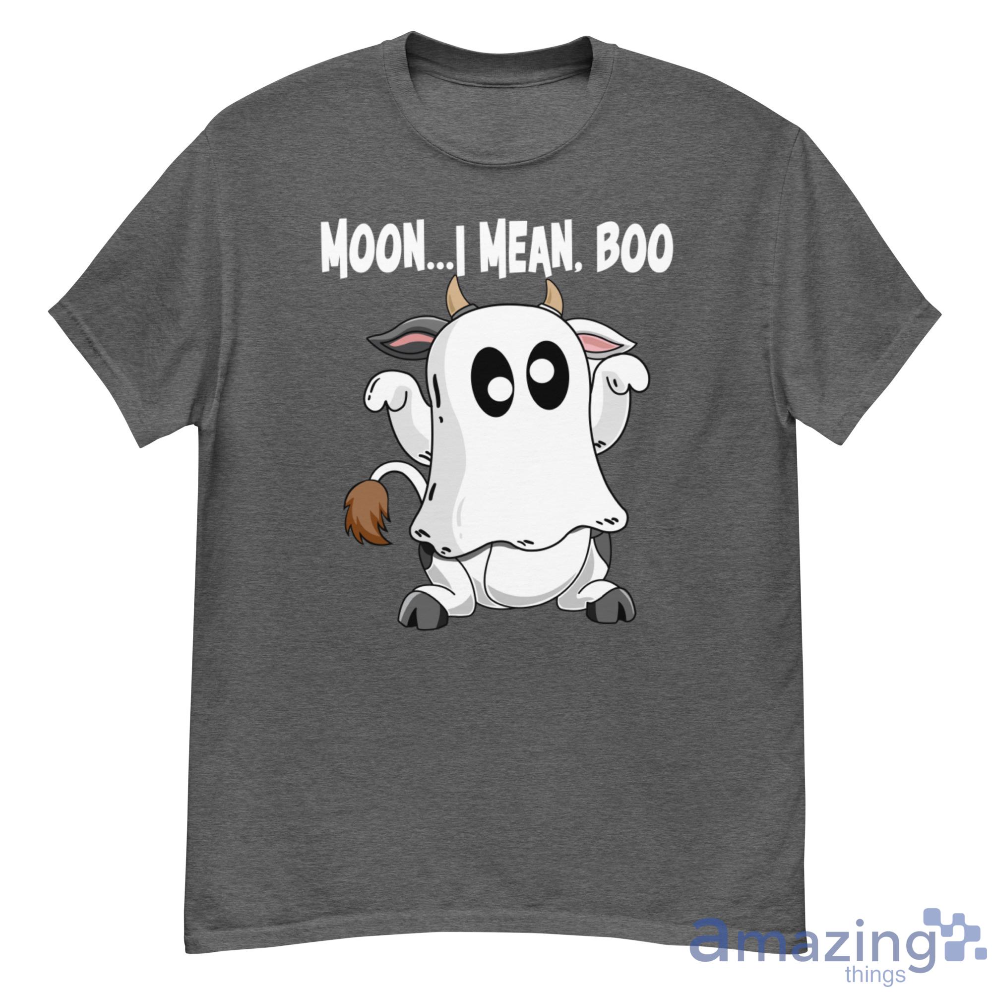 Dairy Cows Moo I Mean Boo Halloween Shirt - 500G Men’s Classic Tee Gildan-1 Dairy Cows Moo I Mean Boo Halloween Shirt - 500G Men’s Classic Tee Gildan-1
