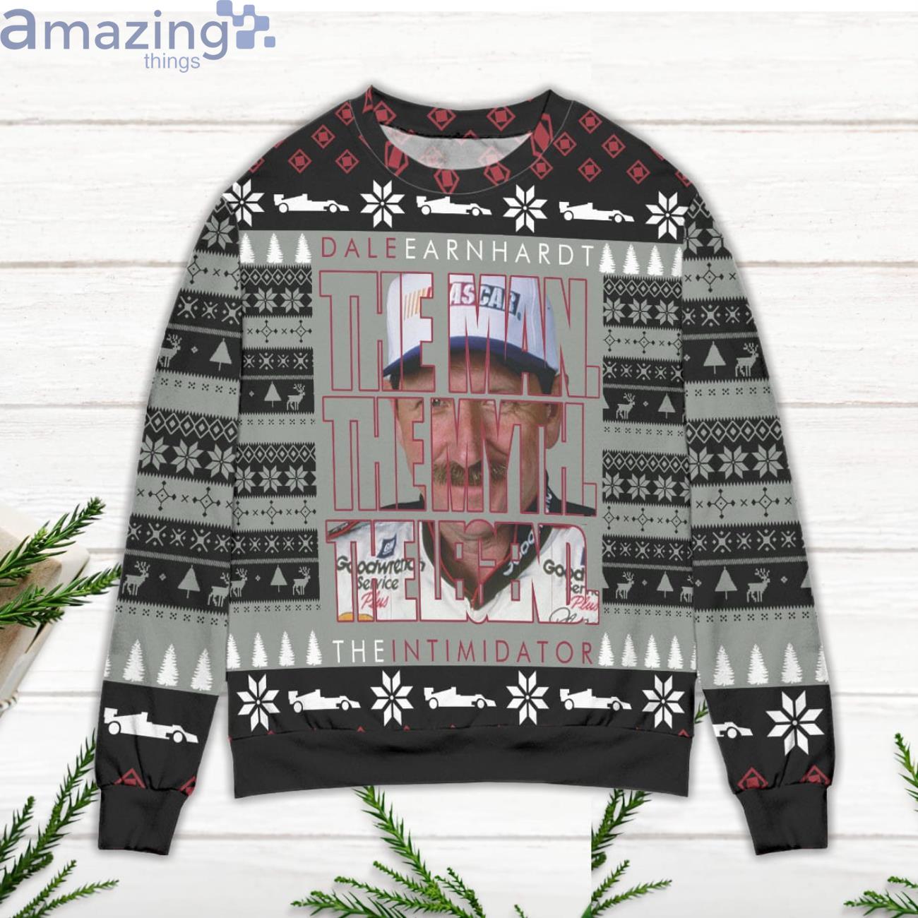 dale earnhardt christmas sweater