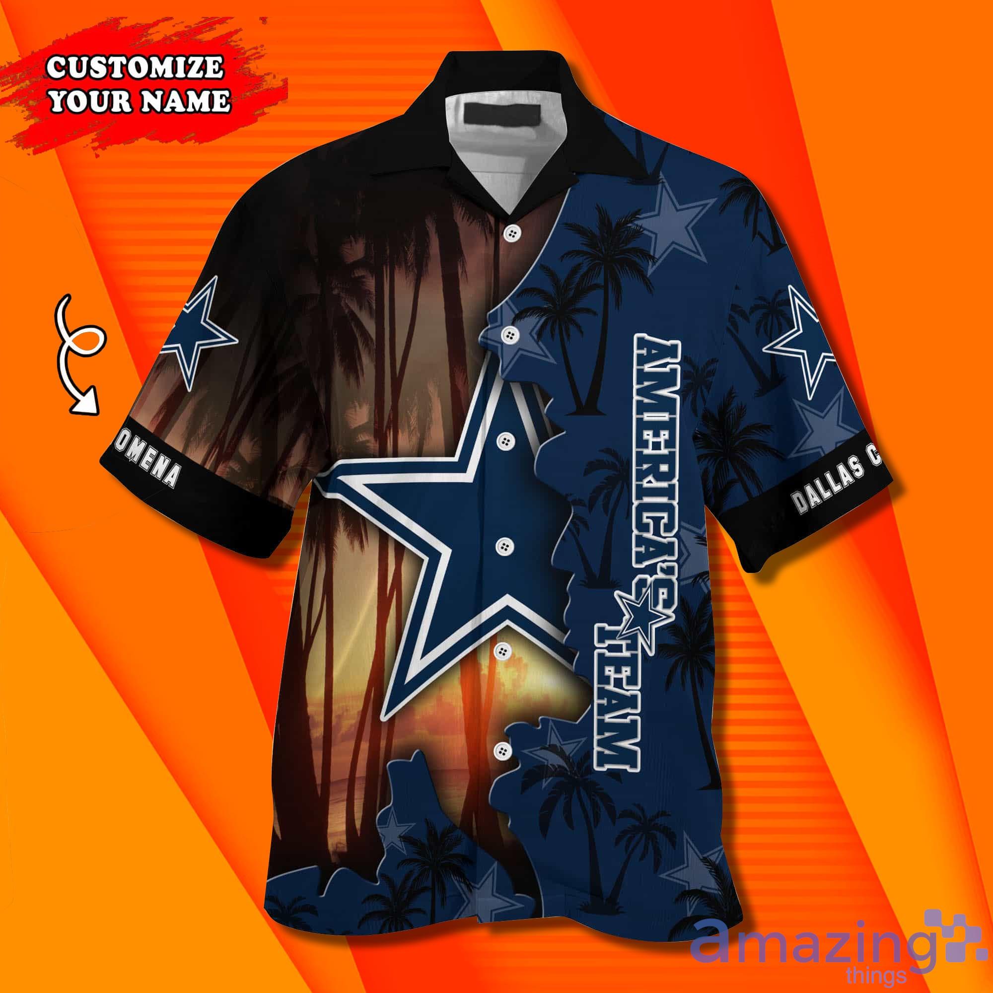 Dallas Hawaiian Shirt Dallas Cowboys Football Custom Hawaiian