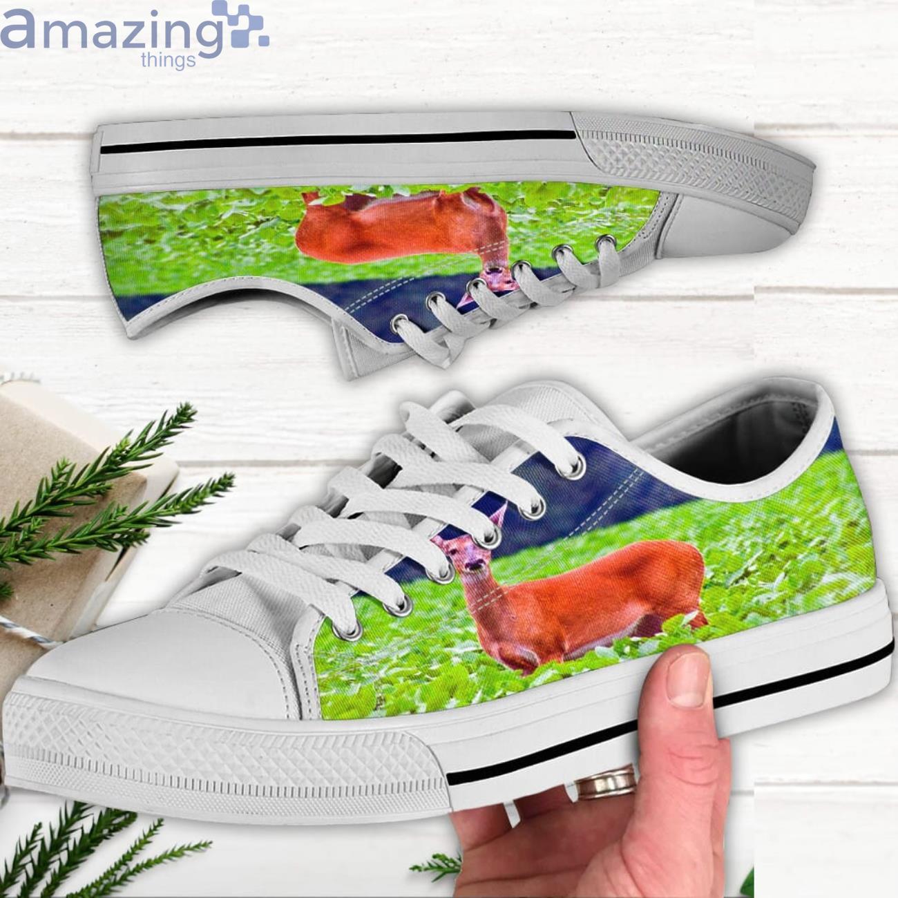 Deer Shoes Deer Runners Cute Low Top Canvas Shoes Product Photo 1 Deer Shoes Deer Runners Cute Low Top Canvas Shoes Product Photo 1