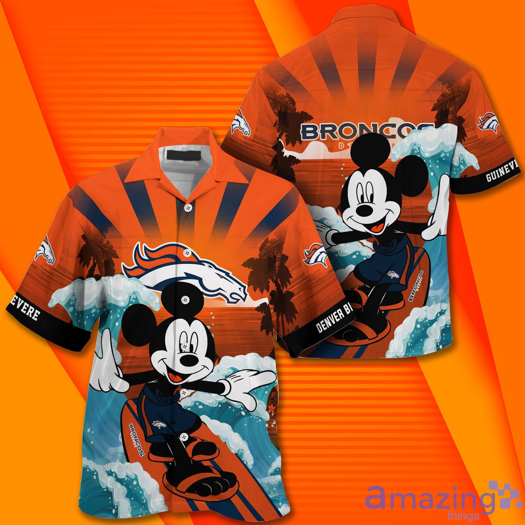 custom broncos shirt