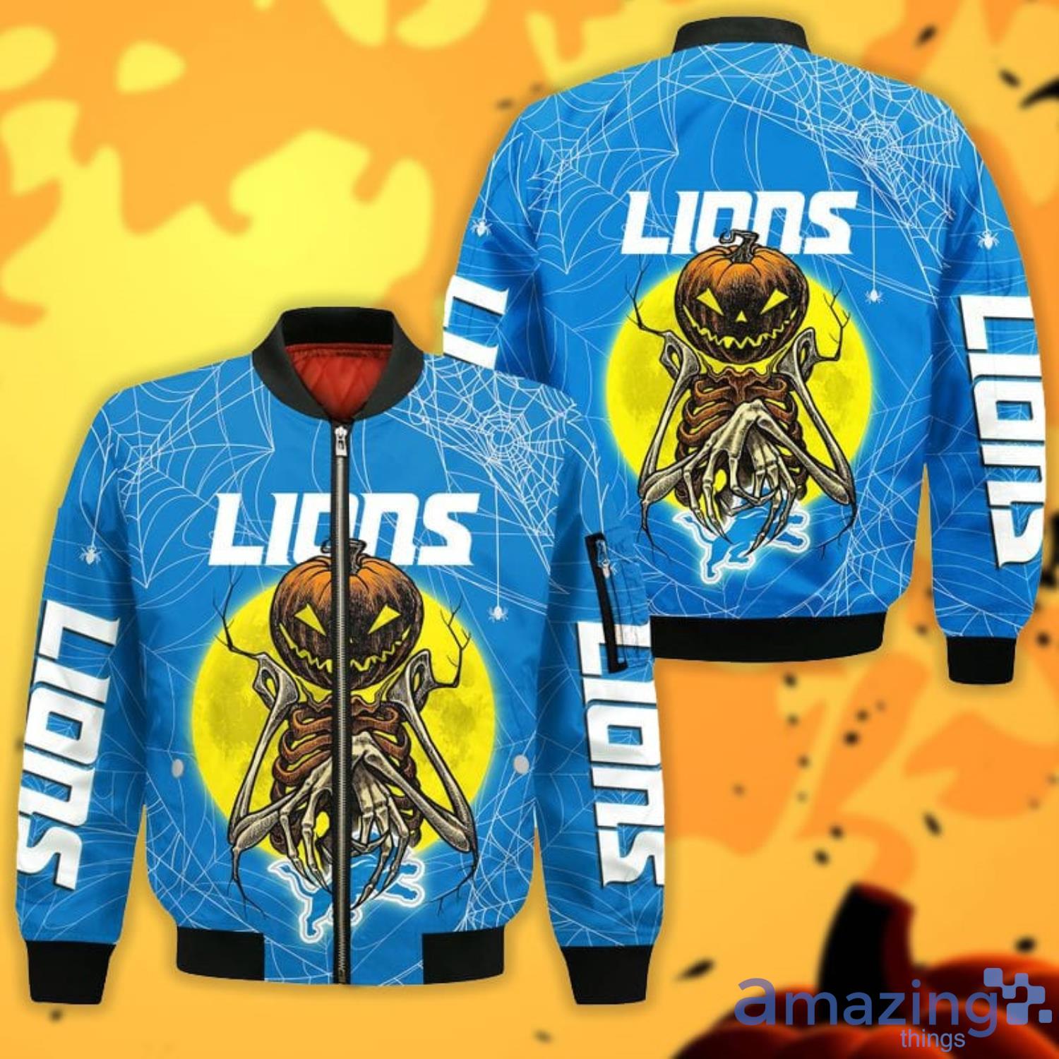 Detroit Lions Halloween Misfit 3D All Over Printed Shirts