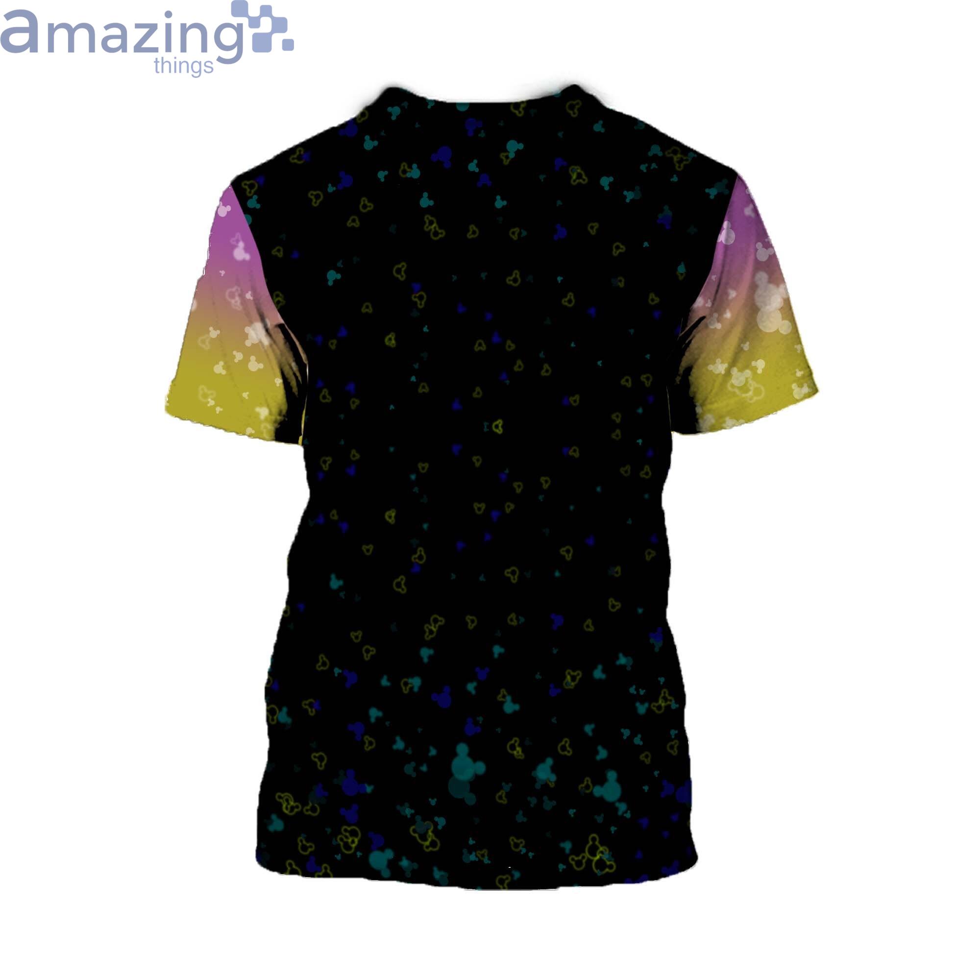 Dopey Dwarf Never Too Old For Purple Green Disney Cartoon Cartoon 3D T Shirt image Dopey Dwarf Never Too Old For Purple Green Disney Cartoon Cartoon 3D T-Shirt Product Photo 3