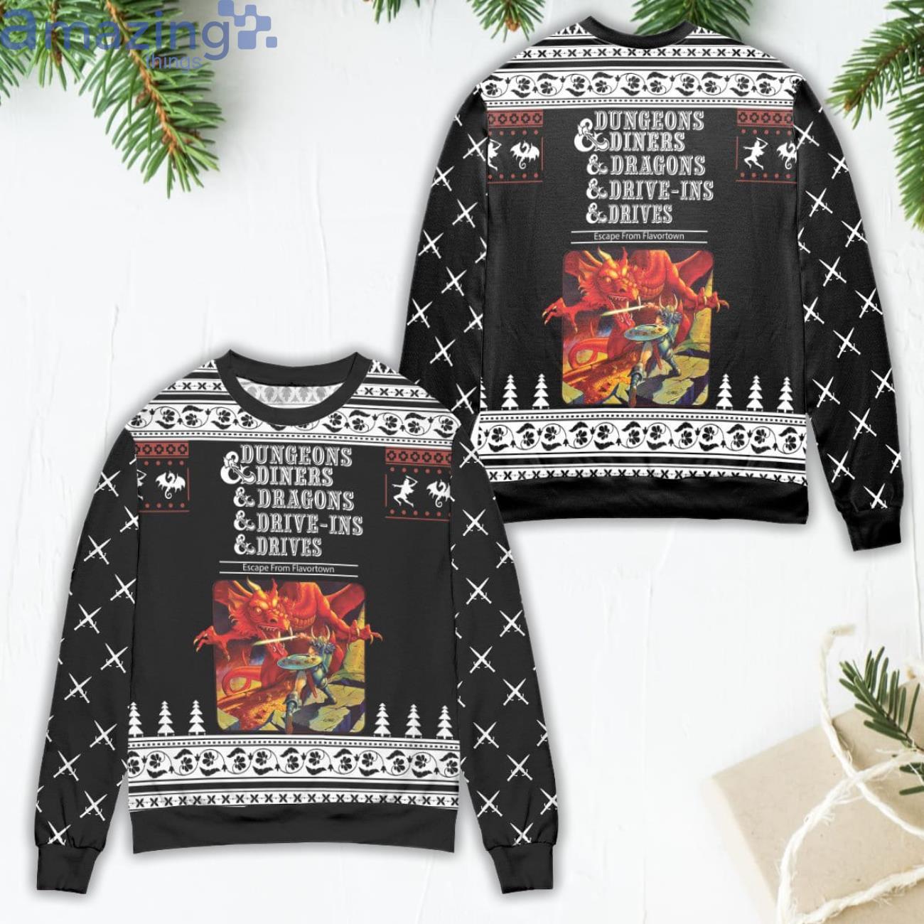 Flavortown christmas outlet sweater