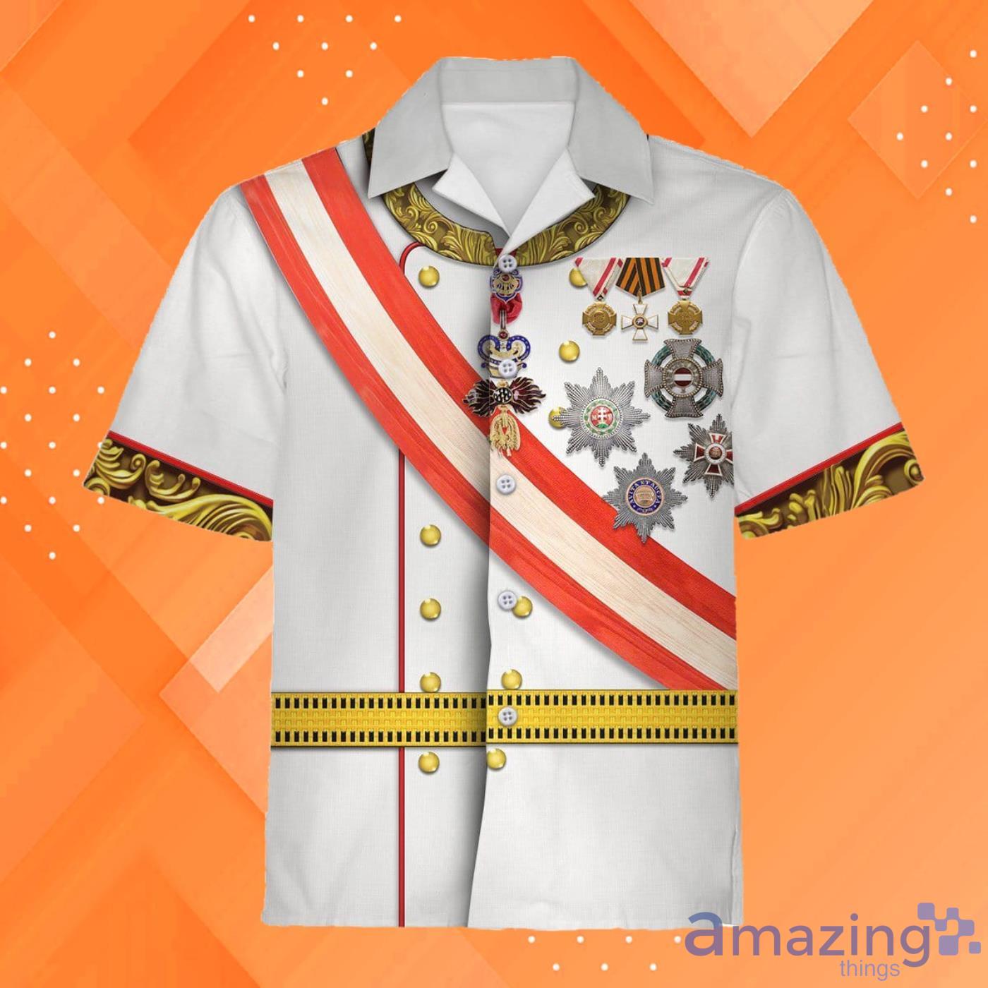 Emperor Franz Joseph I Austria Hawaiian Shirt And Short Pant Product Photo 1