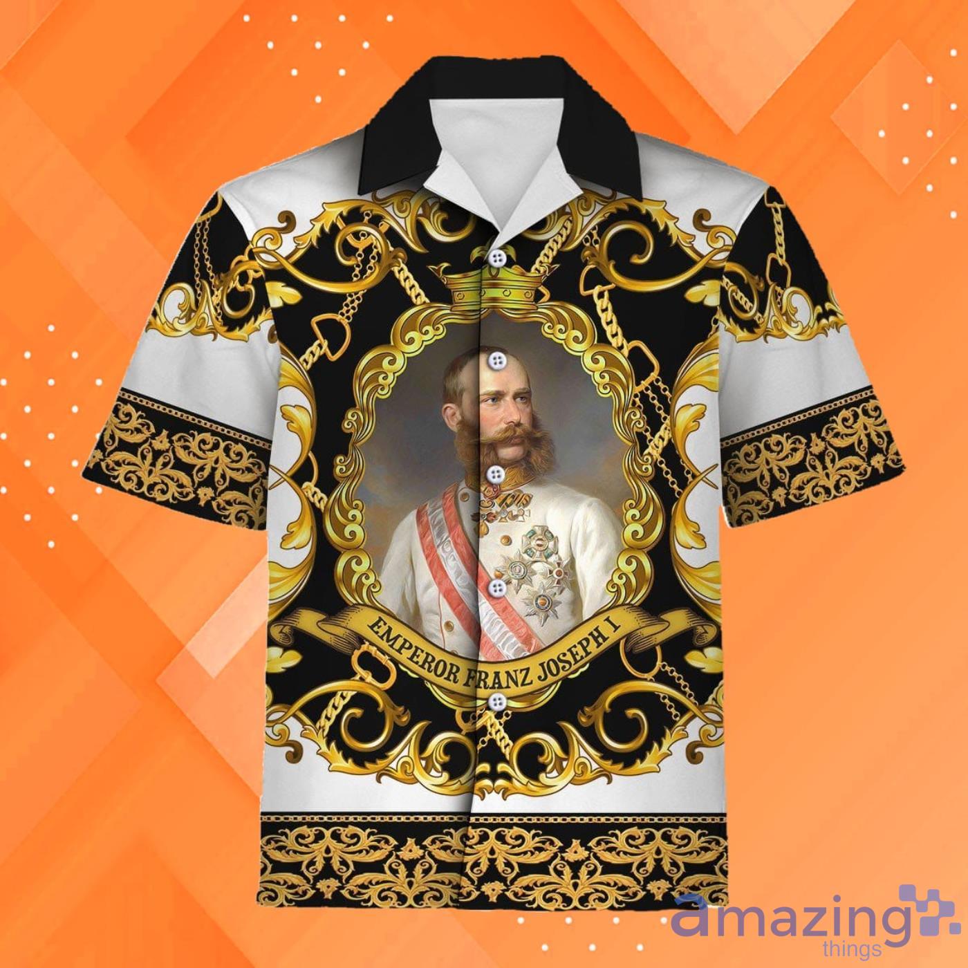 Emperor Franz Joseph I Hawaiian Shirt Product Photo 1 Emperor Franz Joseph I Hawaiian Shirt Product Photo 1