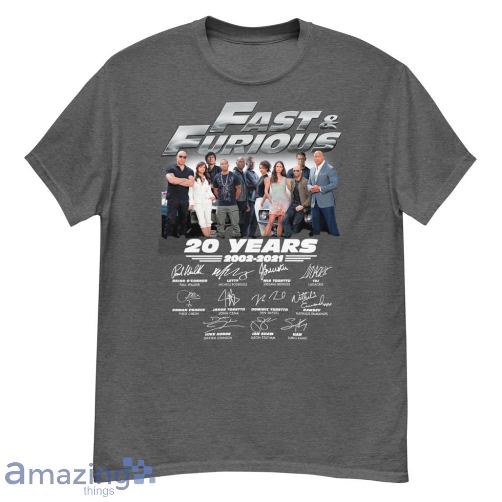 Fast & Furious 20 Years 2002-2021 Character Signature Custom Year Shirt - G500 Men’s Classic T-Shirt-1 Fast & Furious 20 Years 2002-2021 Character Signature Custom Year Shirt - G500 Men’s Classic T-Shirt-1