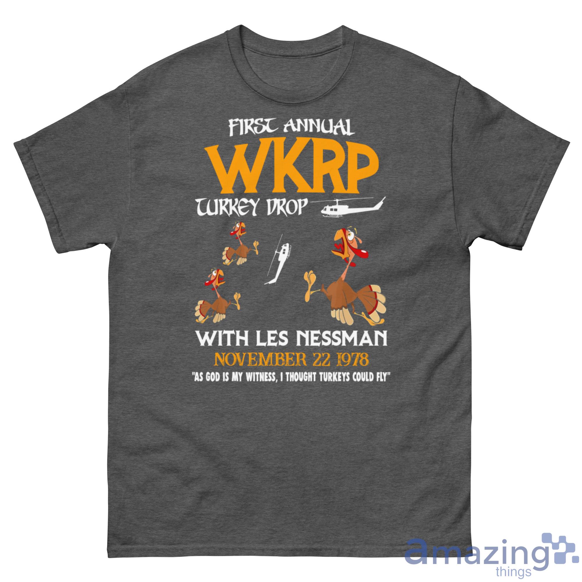 First Annual WKRP Turkey Drop November 22 1978 Shirt - G500 Men’s Classic Tee-1
