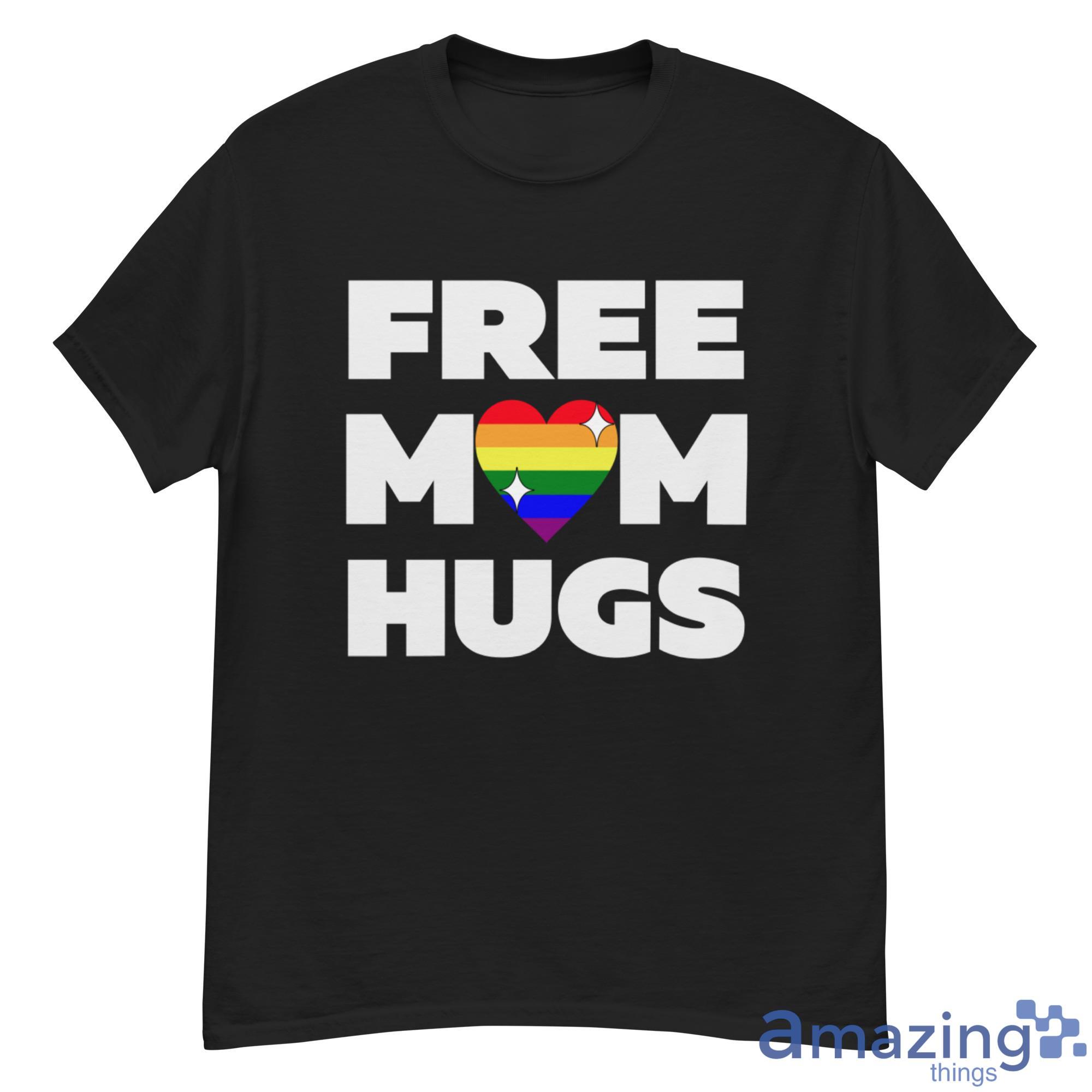 Free Mom Hugs LGBT Shirt image Free Mom Hugs LGBT Shirt - 500G Men’s Classic Tee Gildan