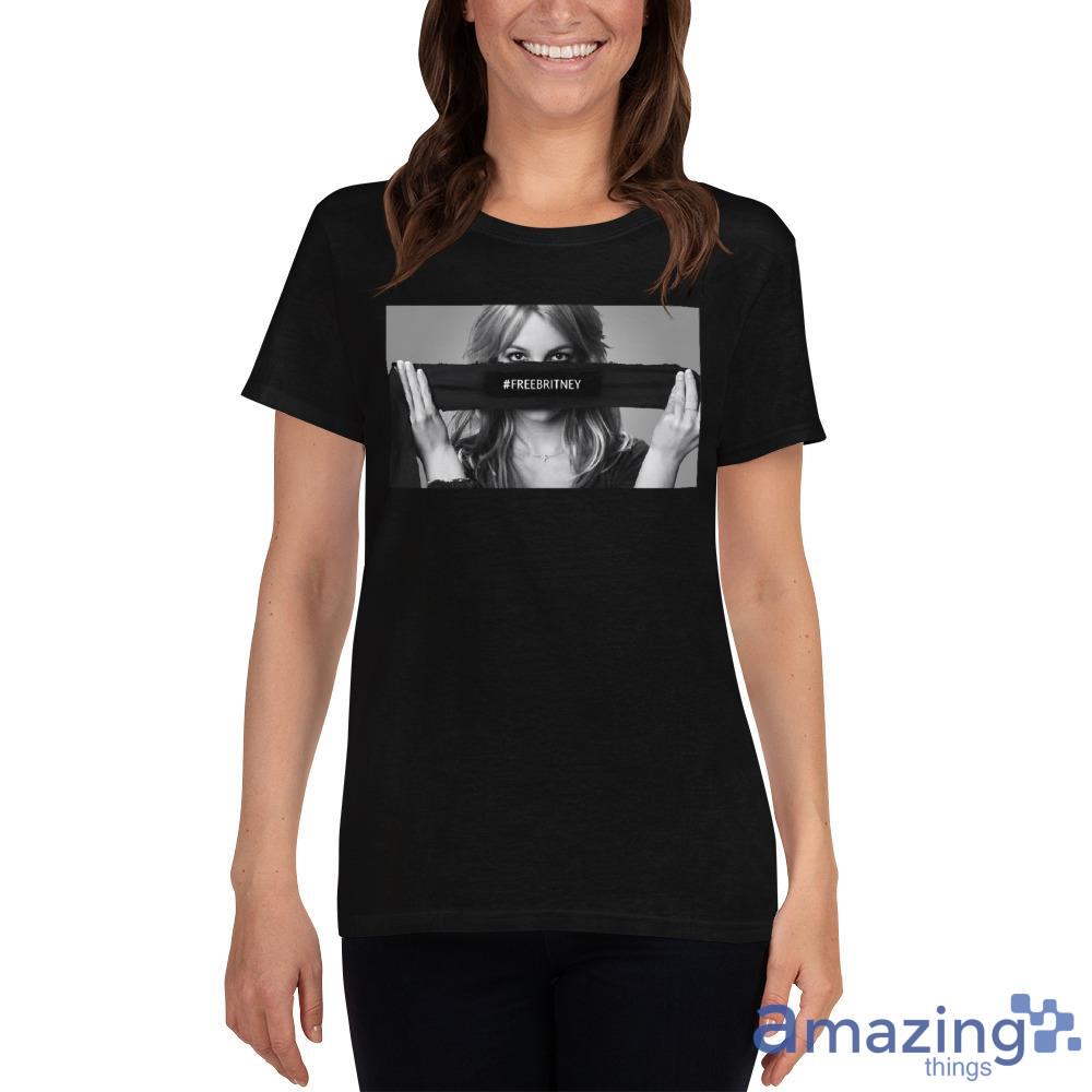 Freebritney Free Britney Shirt image Freebritney Free Britney Shirt - Ladies Heavy Cotton Short Sleeve T-Shirt
