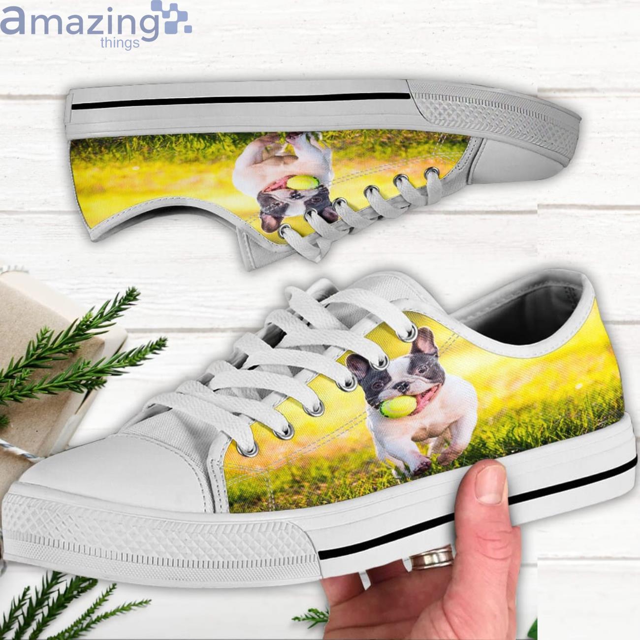 French Bulldog Shoes French Bulldog Lover Low Top Canvas Shoes Product Photo 1 French Bulldog Shoes French Bulldog Lover Low Top Canvas Shoes Product Photo 1