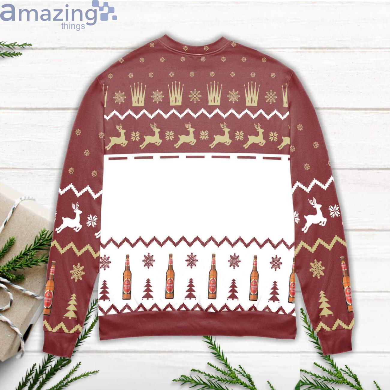 Fruh Kolsch Seit 1904 Reindeer & Pine Tree Ugly Christmas Sweater image Fruh Kolsch Seit 1904 Reindeer & Pine Tree Ugly Christmas Sweater Product Photo 3