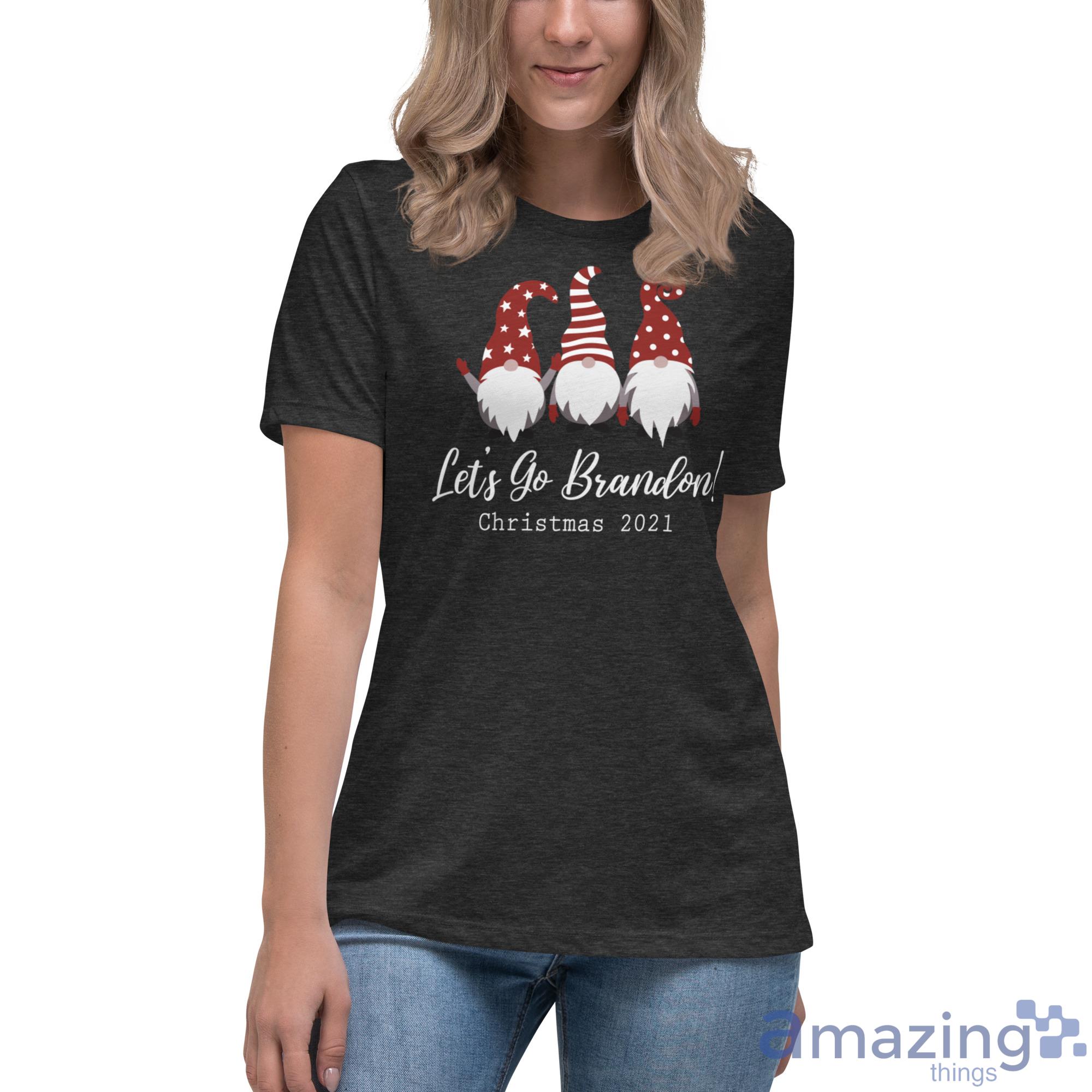 Gnome Let's Go Brandon 2021 Christmas Sweatshirt image Gnome Let's Go Brandon 2021 Christmas Sweatshirt