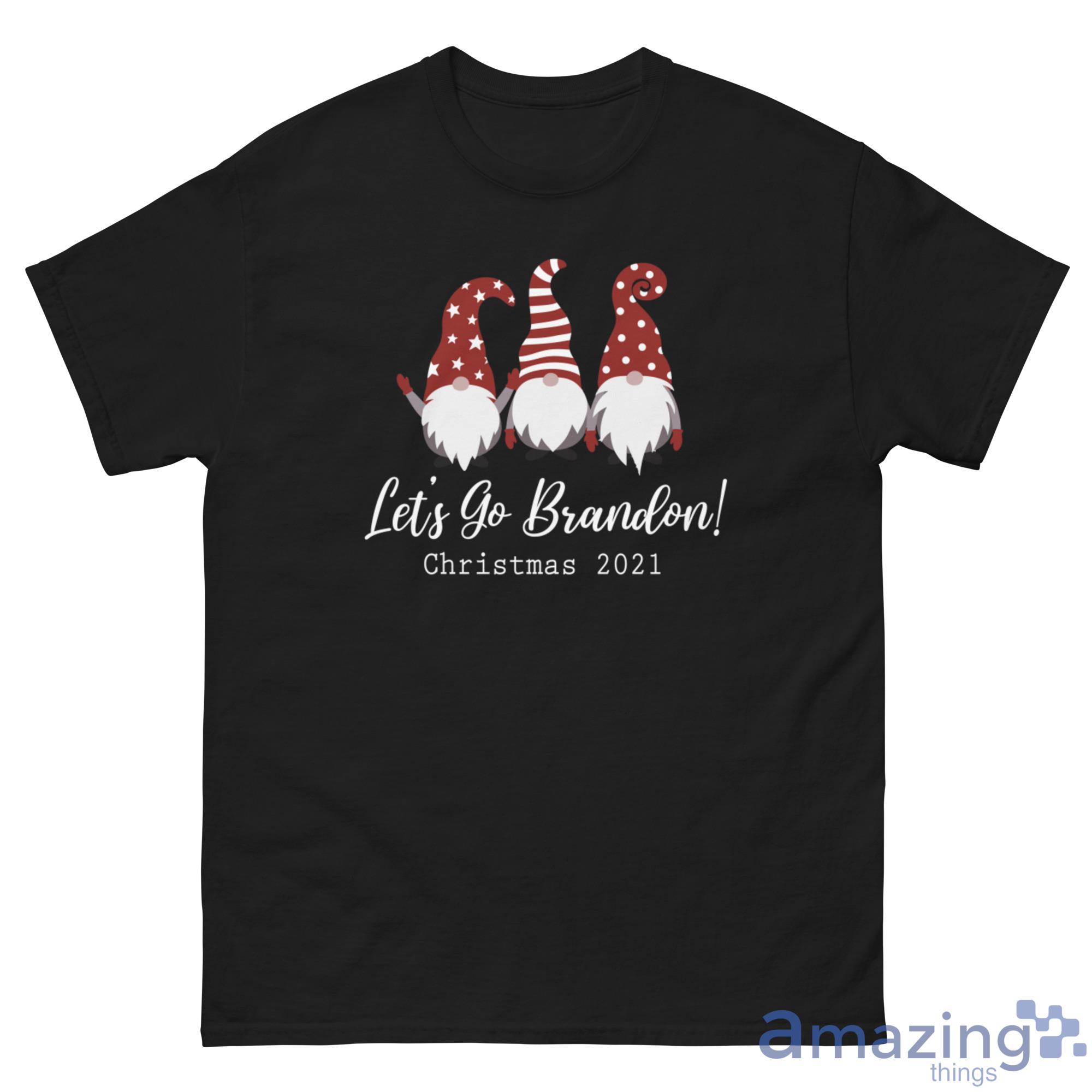 Gnome Let's Go Brandon 2021 Christmas Sweatshirt image Gnome Let's Go Brandon 2021 Christmas Sweatshirt