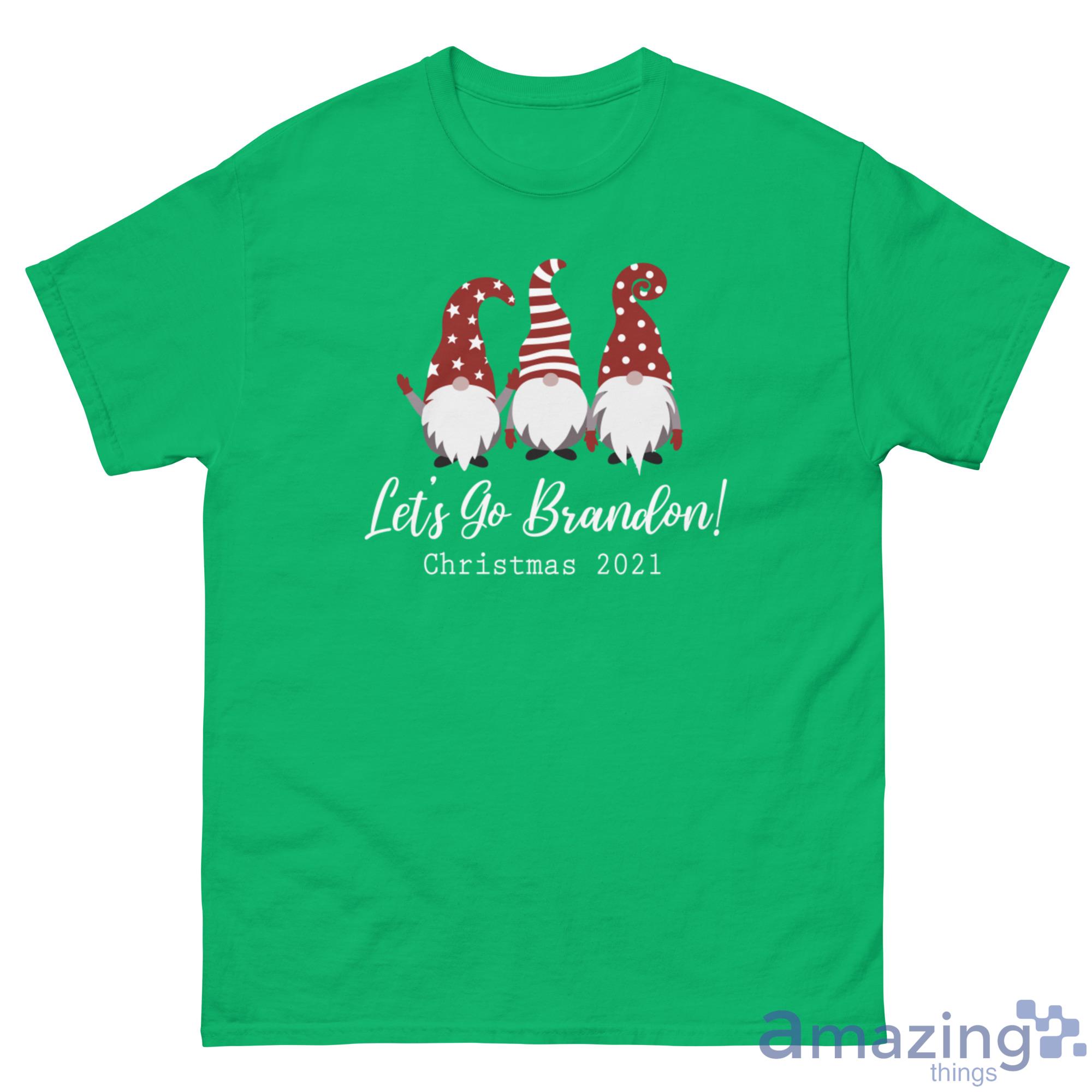 Gnome Let's Go Brandon 2021 Christmas Sweatshirt image Gnome Let's Go Brandon 2021 Christmas Sweatshirt